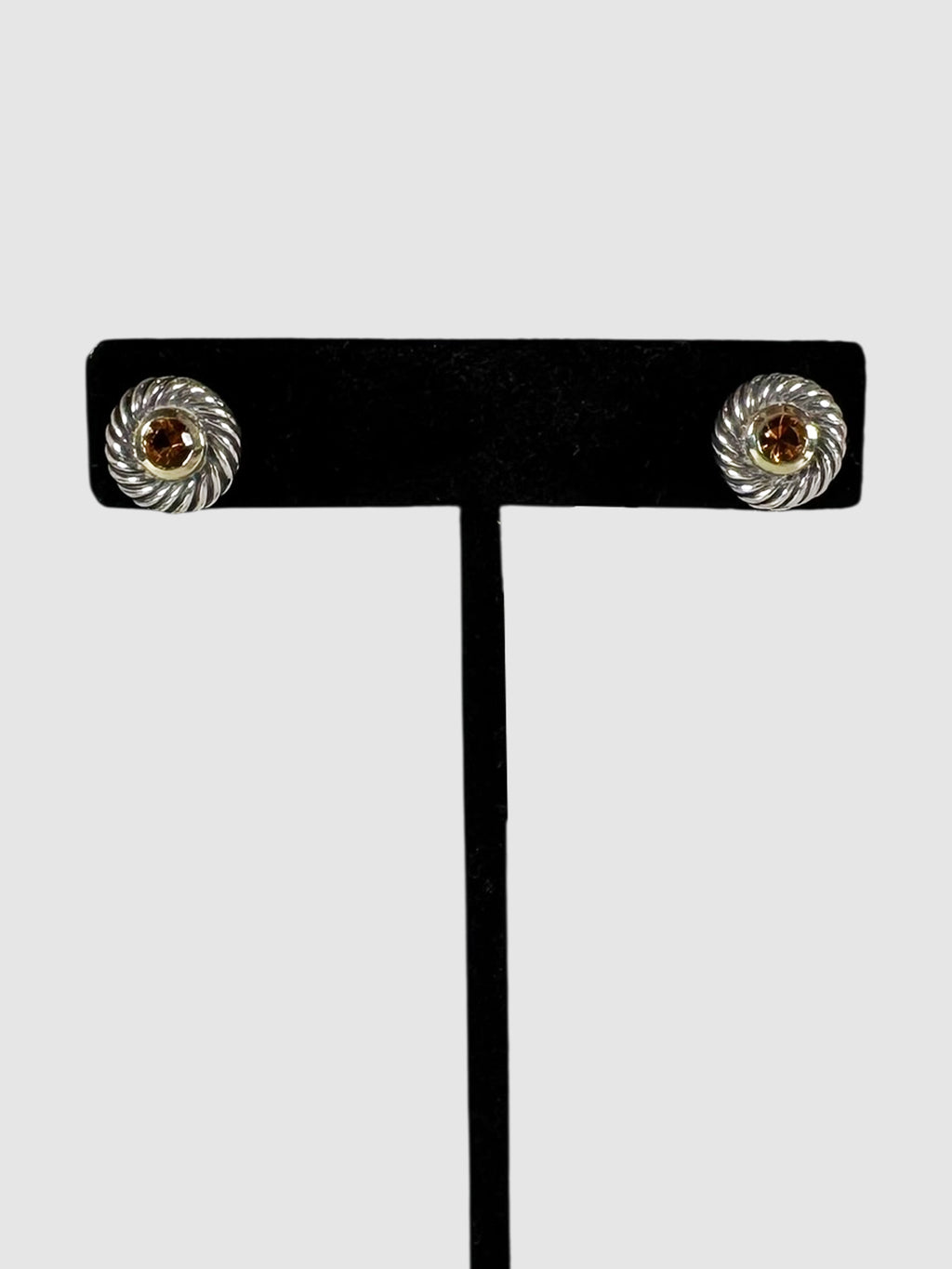 Citrine Cooke Stud Earrings