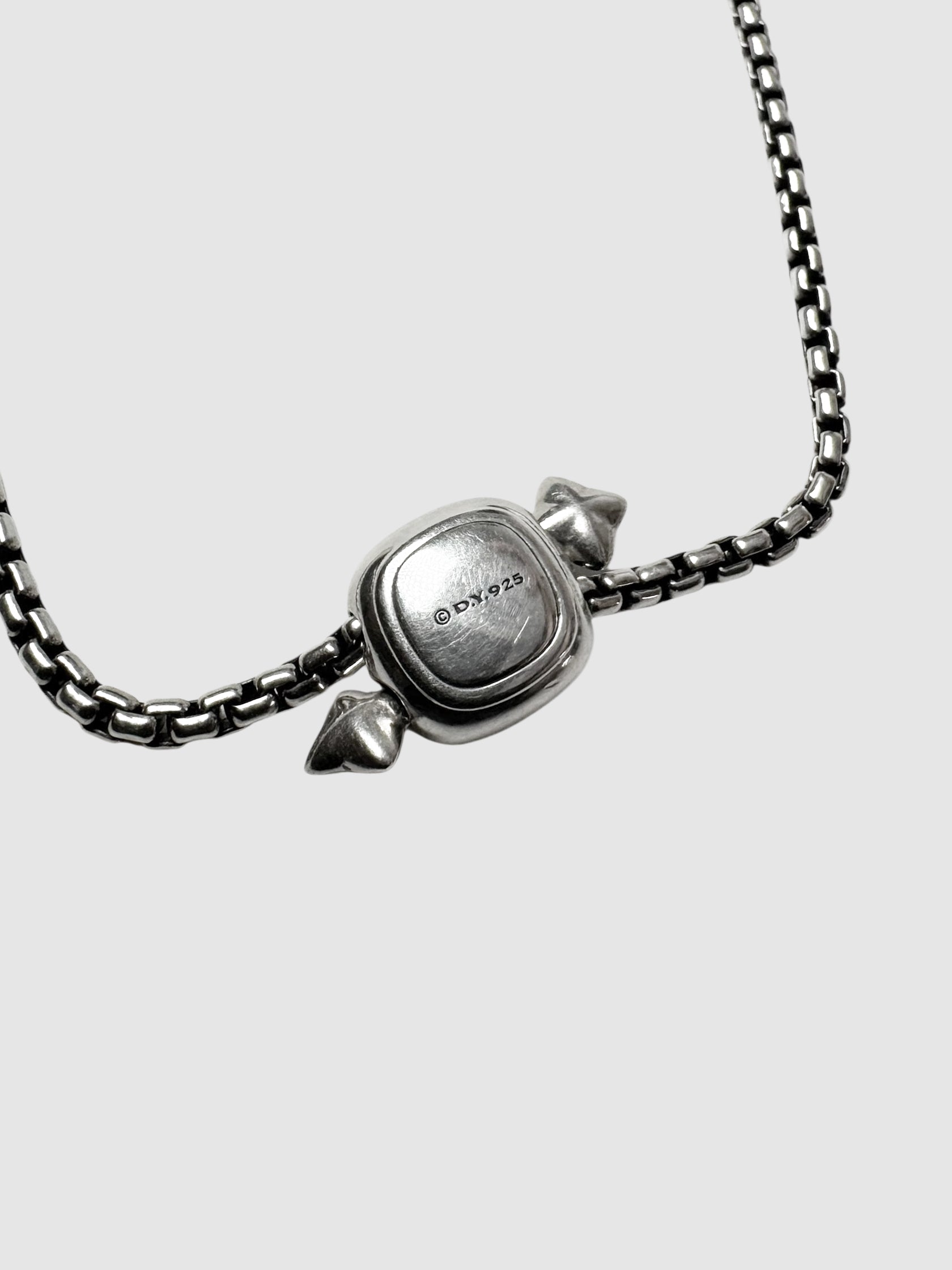 Topaz Diamond Necklace