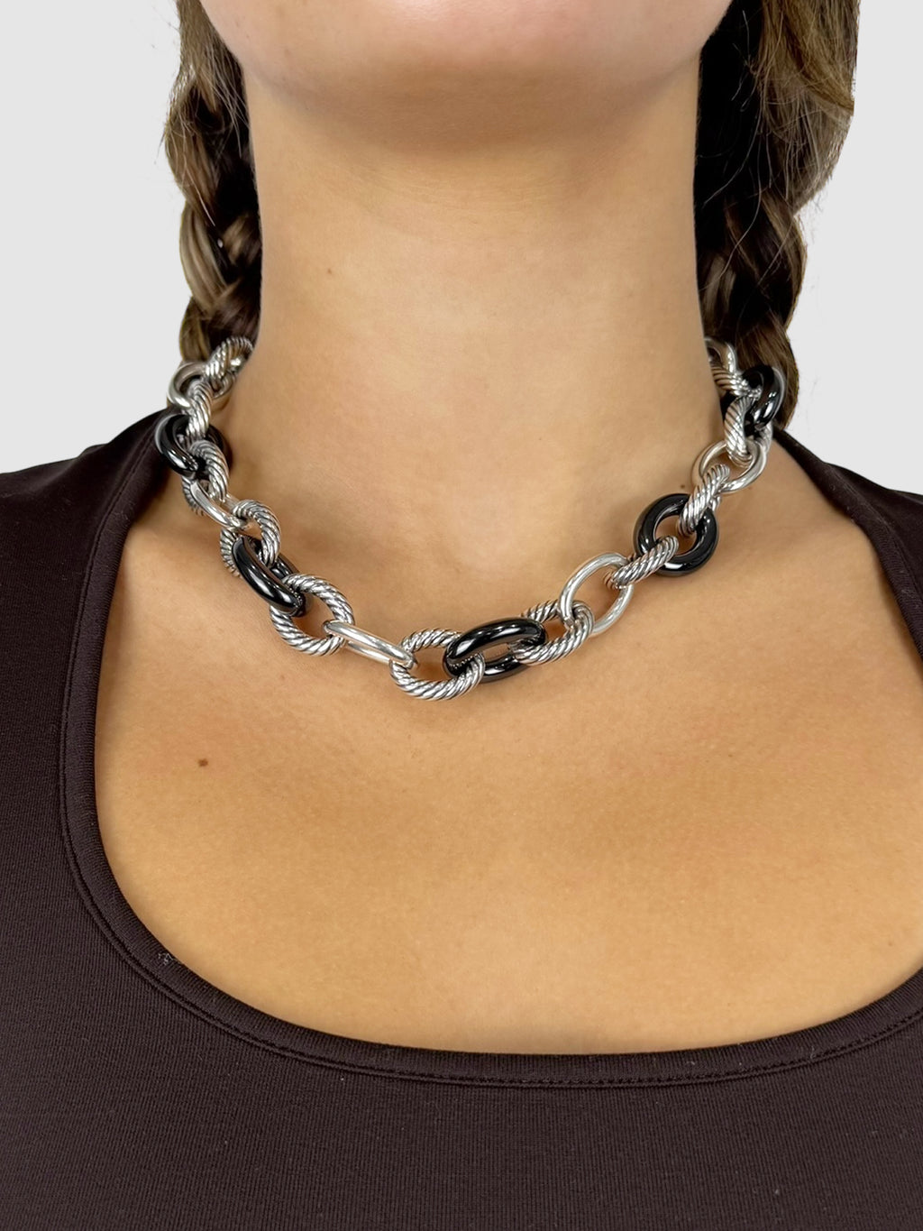 Oval Chain Necklace