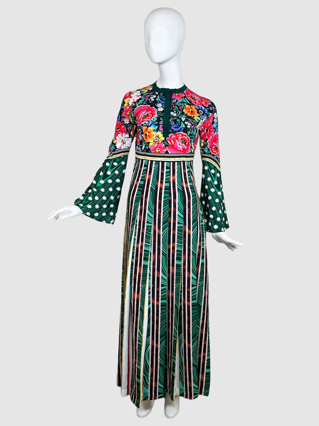 Floral Maxi Dress - Size 4