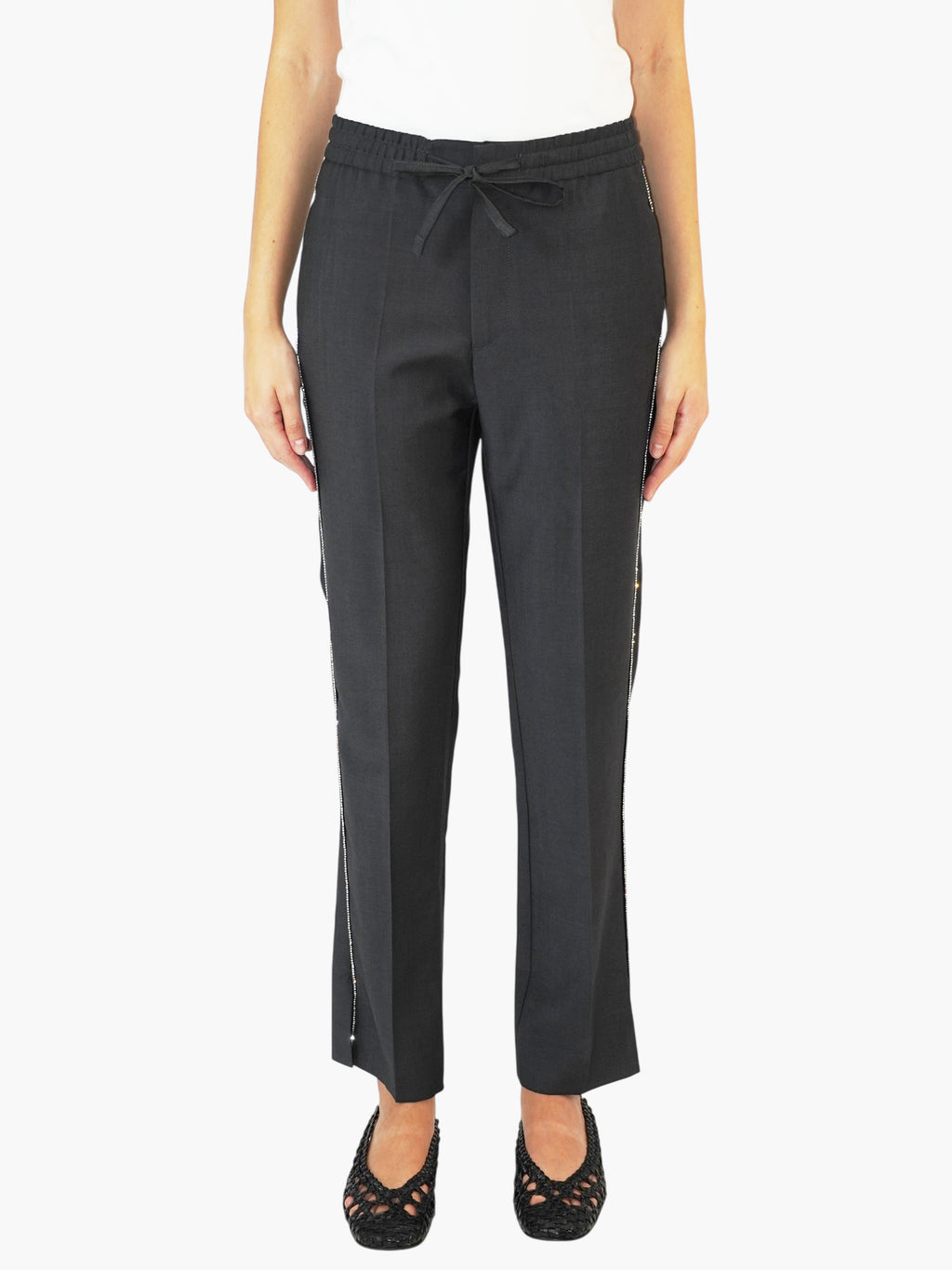 Wool Drawstring Pants
