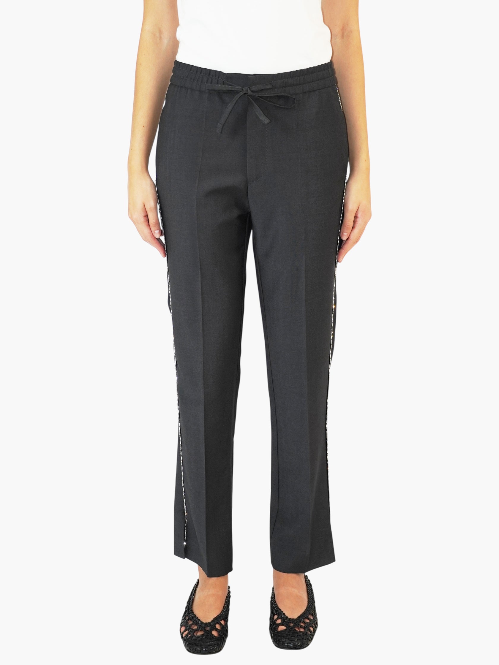 Wool Drawstring Pants