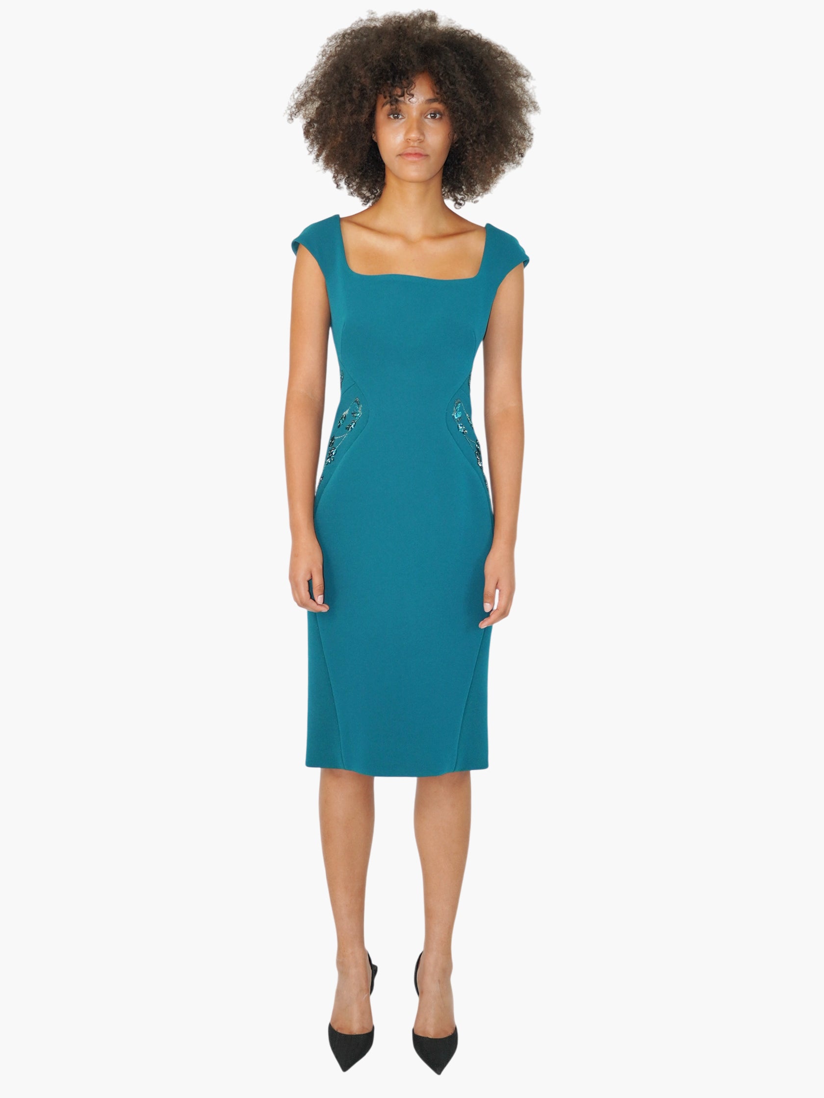 Beaded Midi Dress
