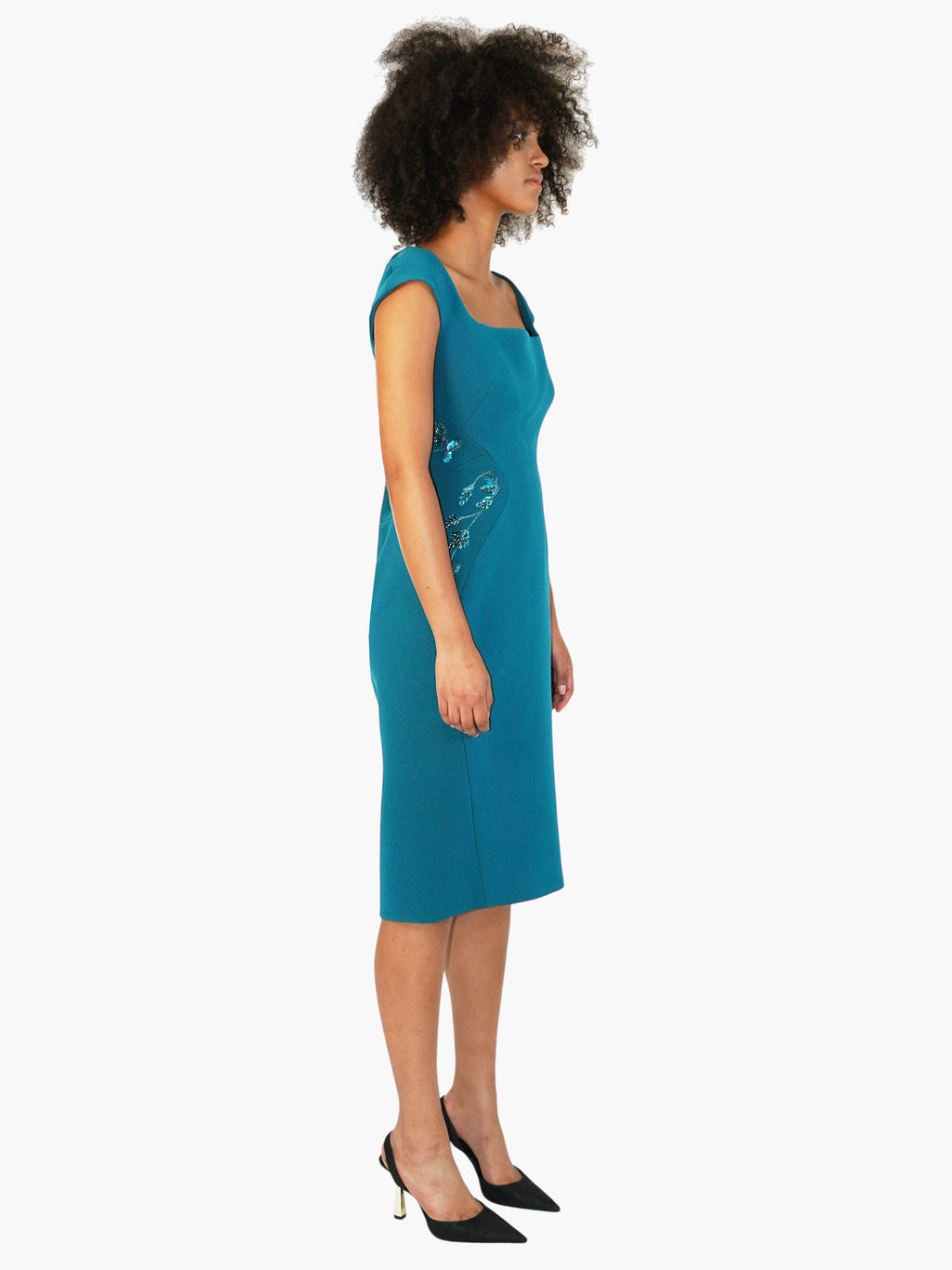 Beaded Midi Dress