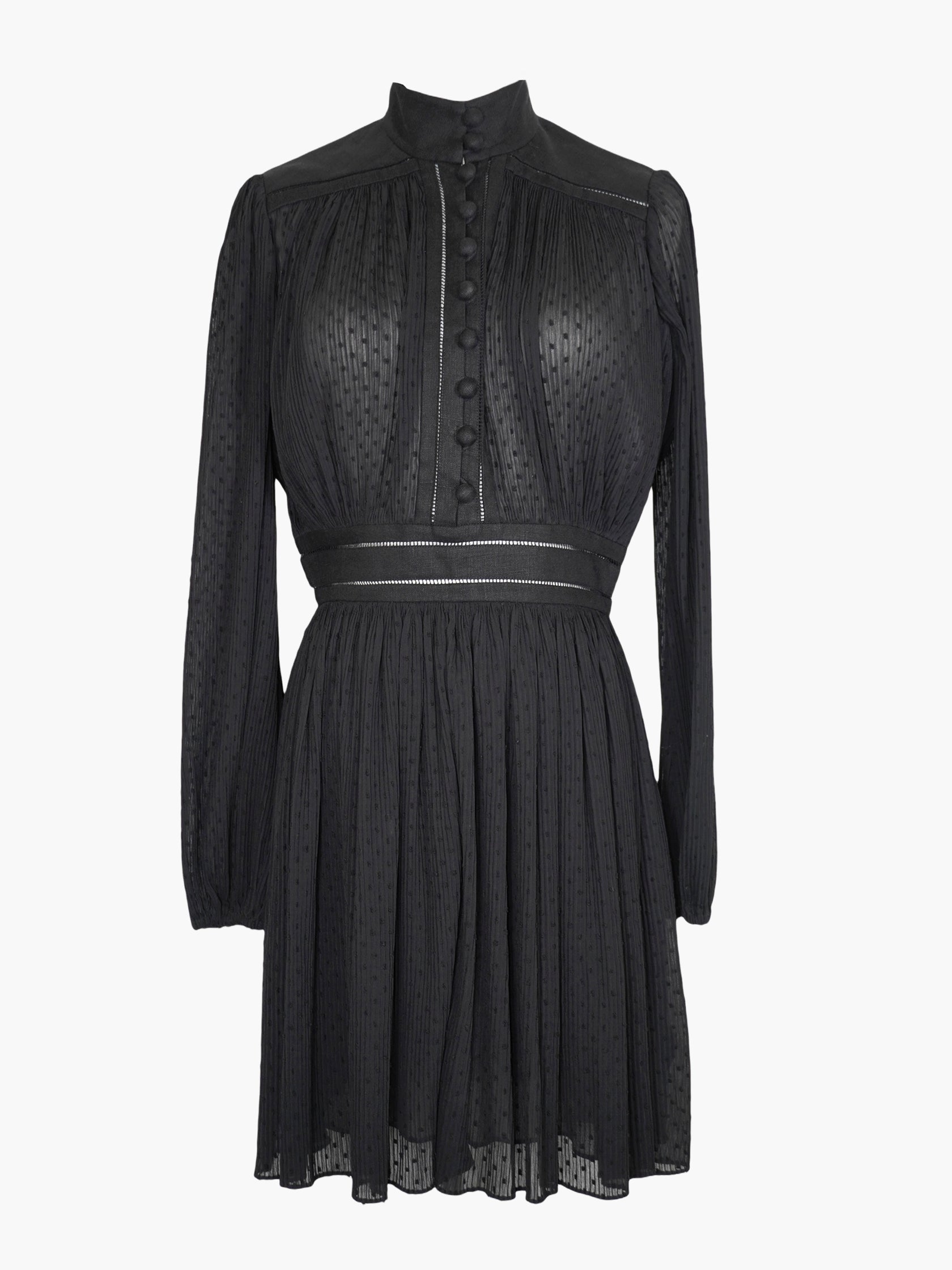 Espionage Plisse Dress