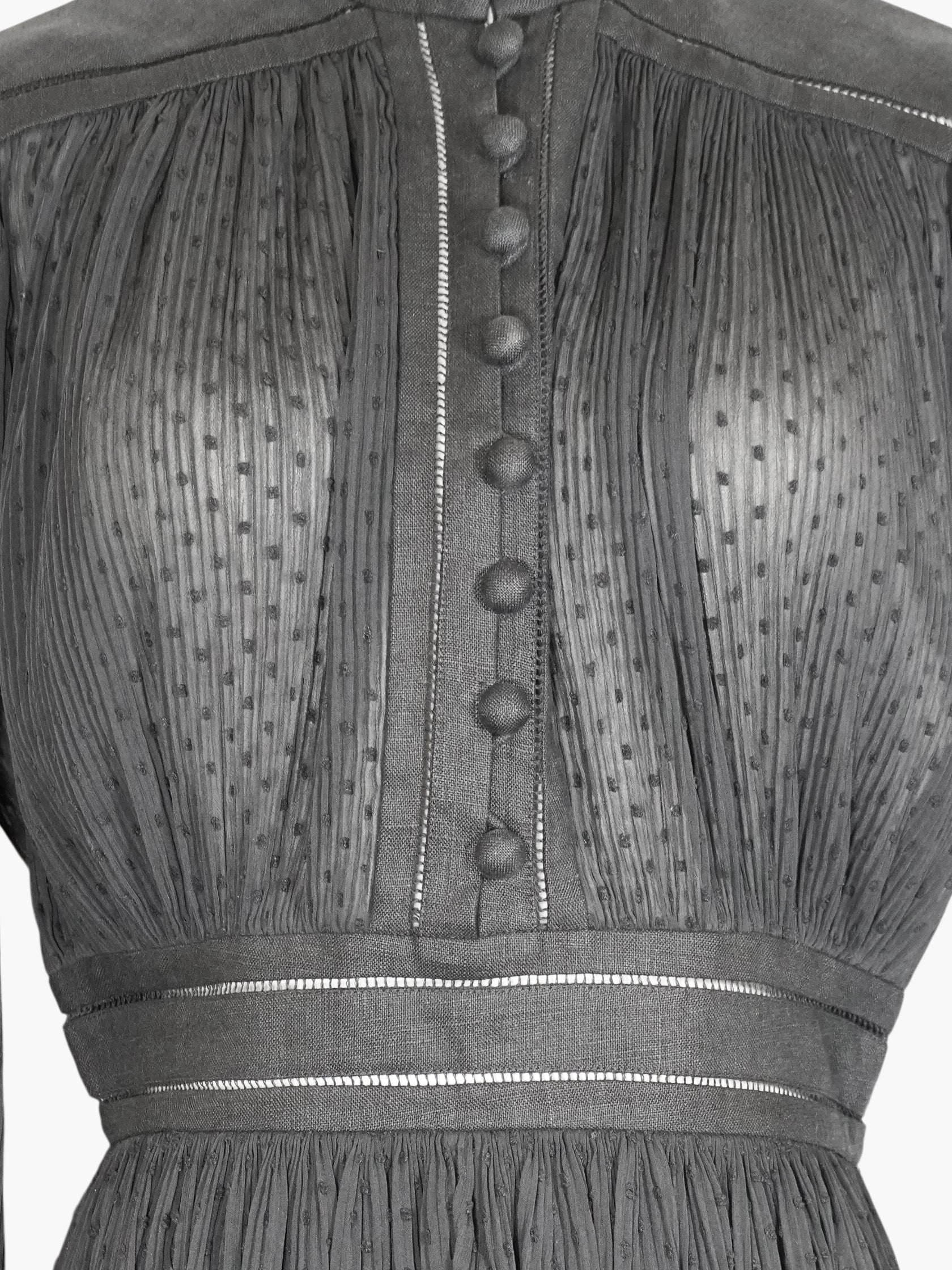 Espionage Plisse Dress