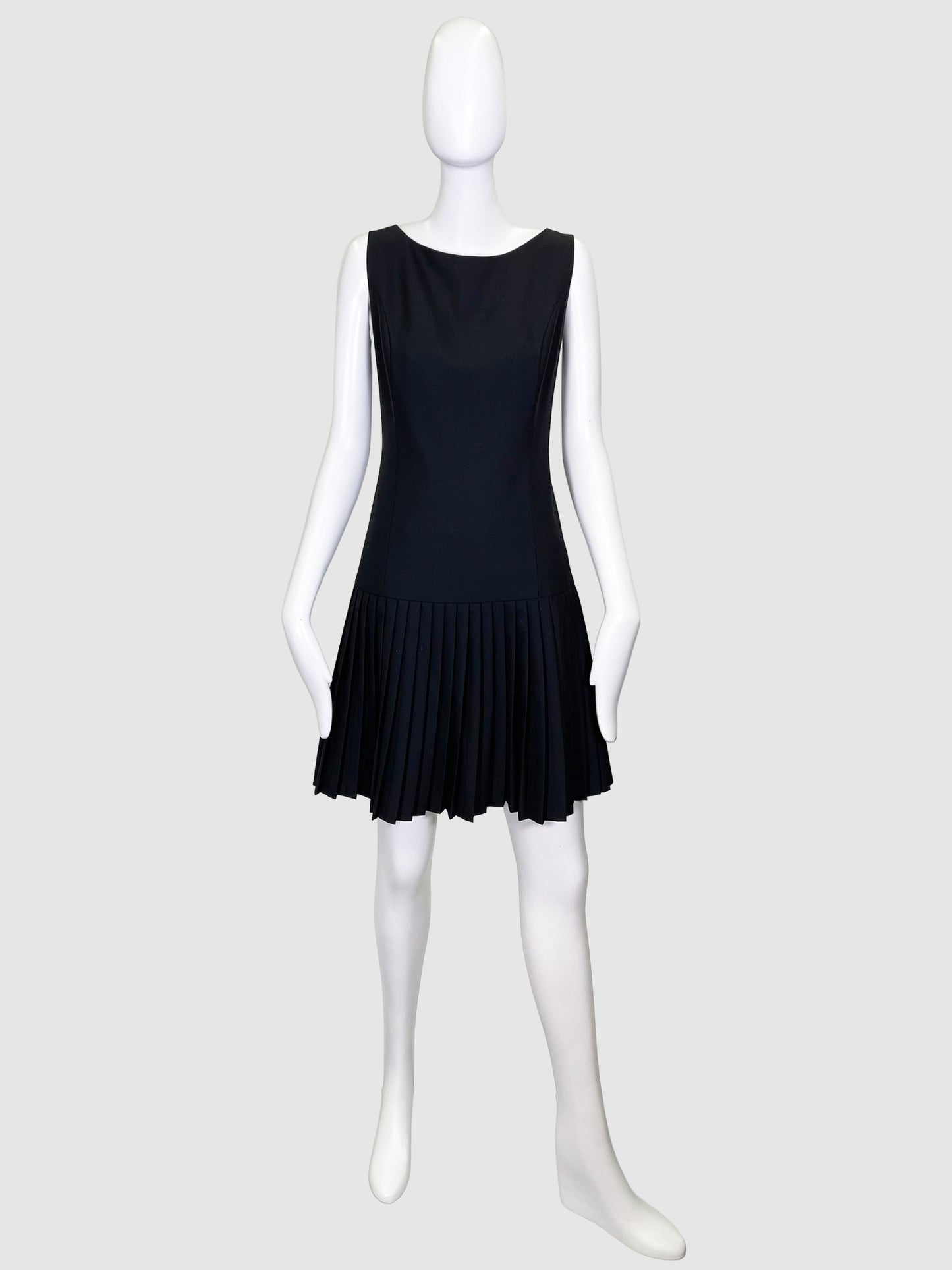 Black Cashmere Midi Dress - Size 6