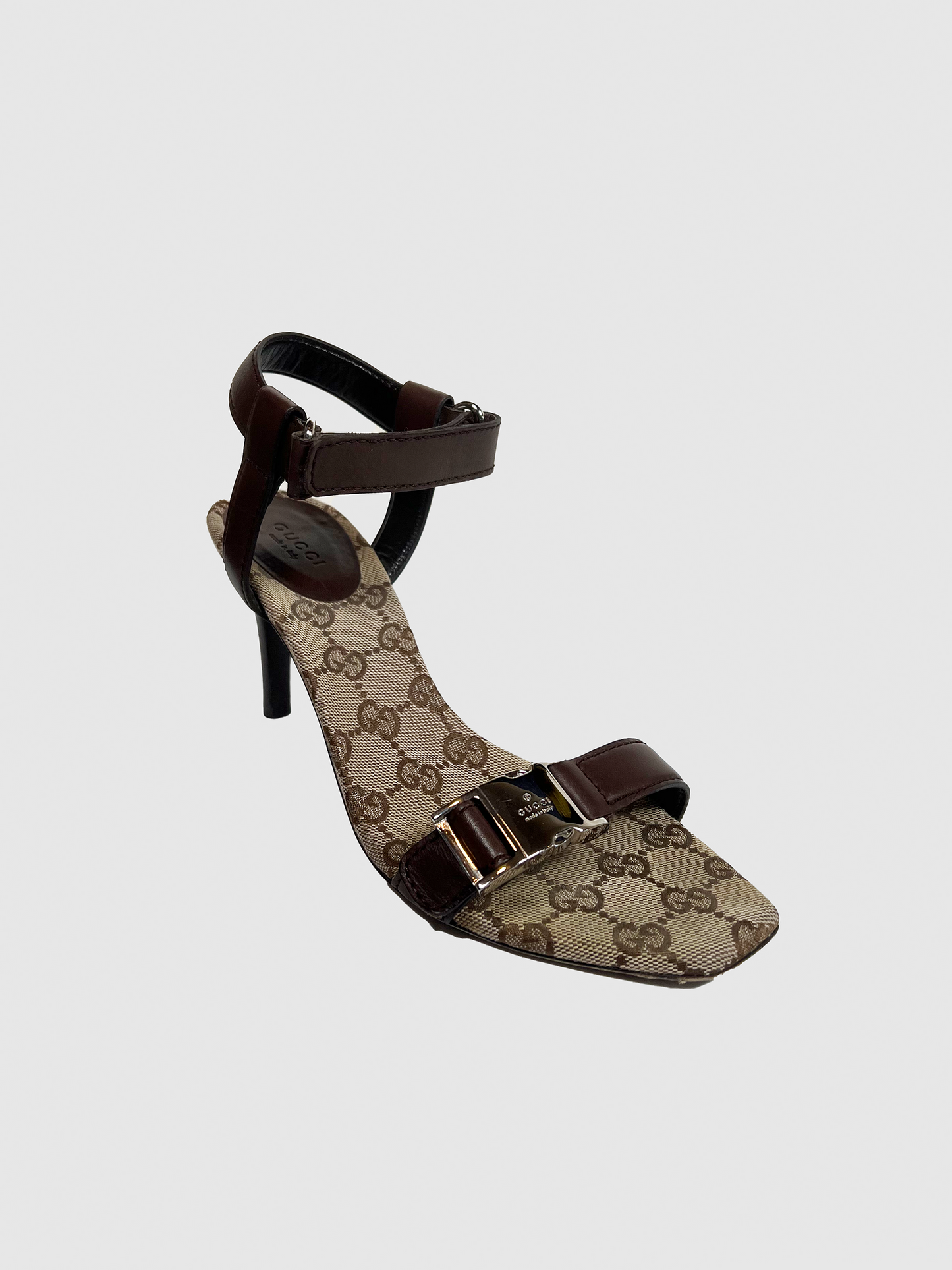 GG Monogram Sandals - Size 37.5