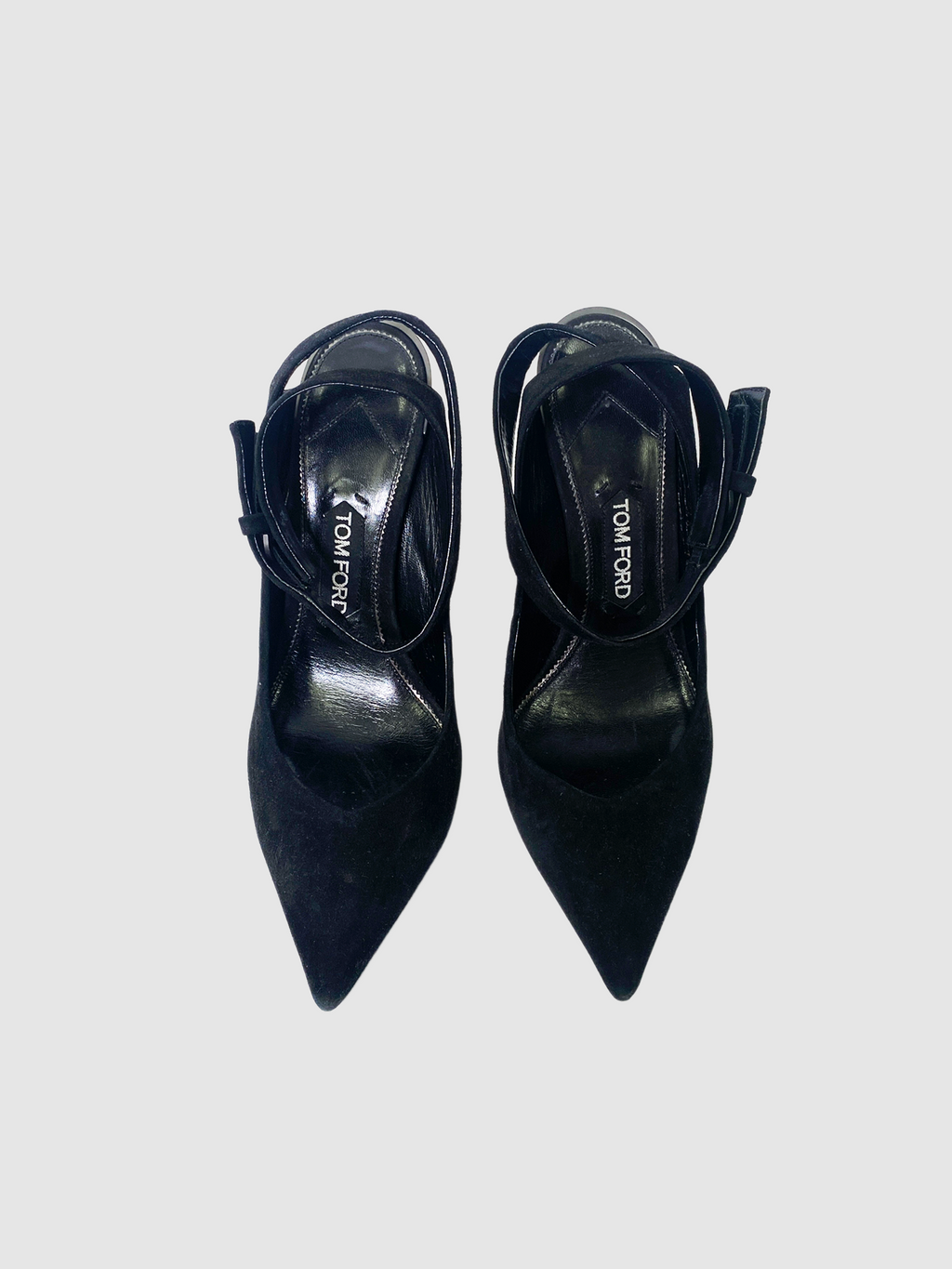 Suede Slingback Pump - Size 41