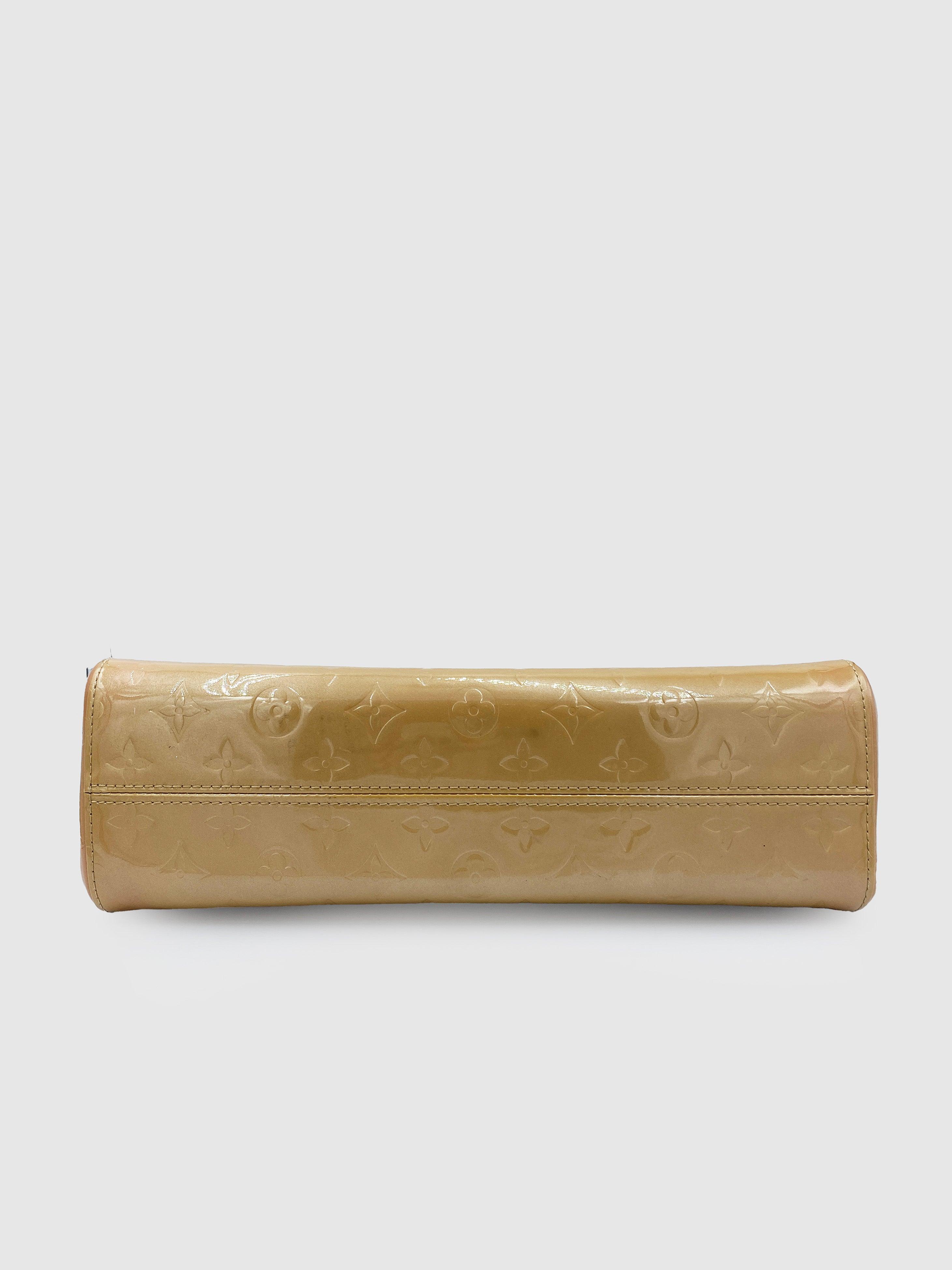 Louis Vuitton Beige Vernis Bag - Second Nature Boutique