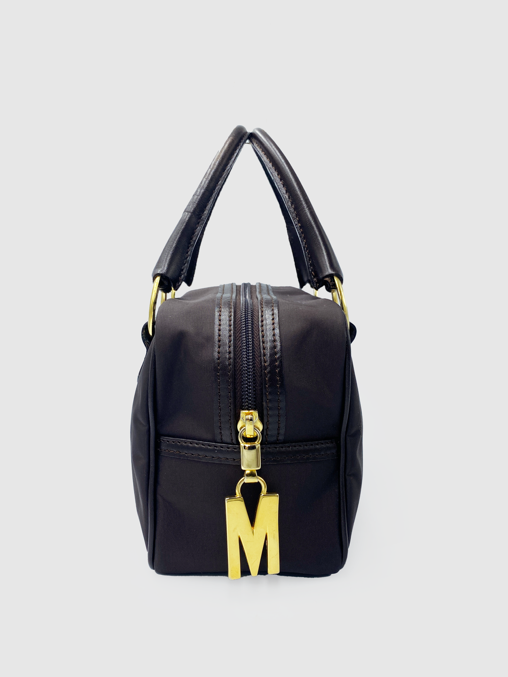 Moschino Brown Mini Circa Bag