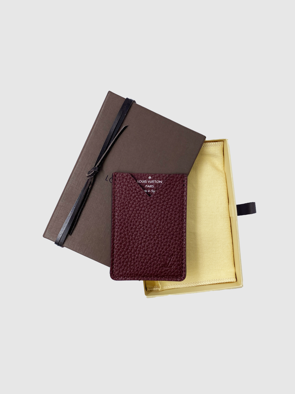 Louis Vuitton Burgundy Card Holder