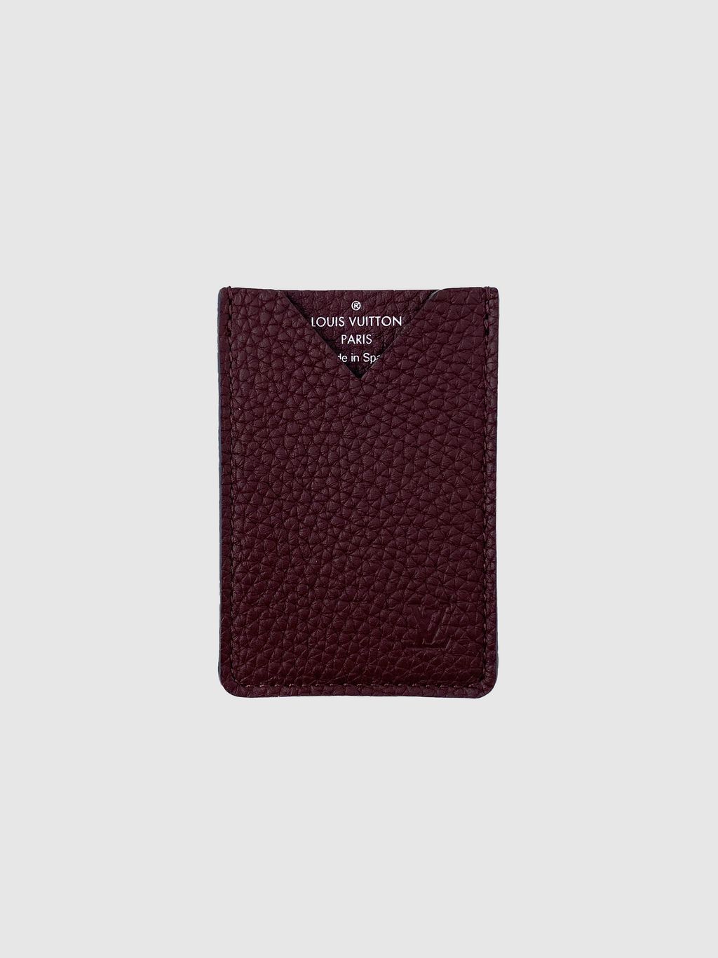 Louis Vuitton Burgundy Card Holder