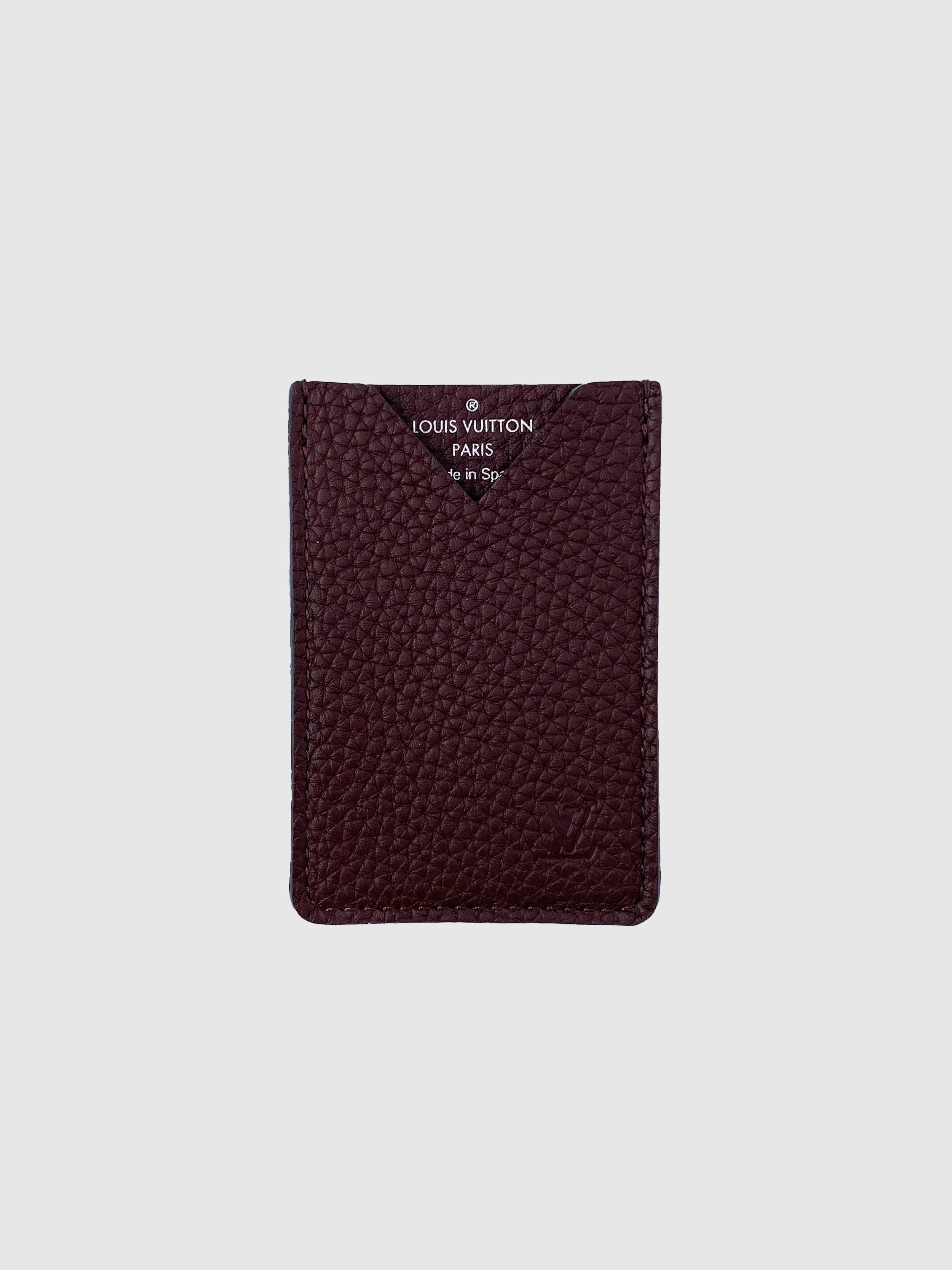 Louis Vuitton Burgundy Card Holder