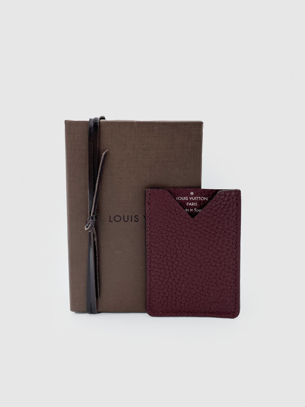 Louis Vuitton Burgundy Card Holder
