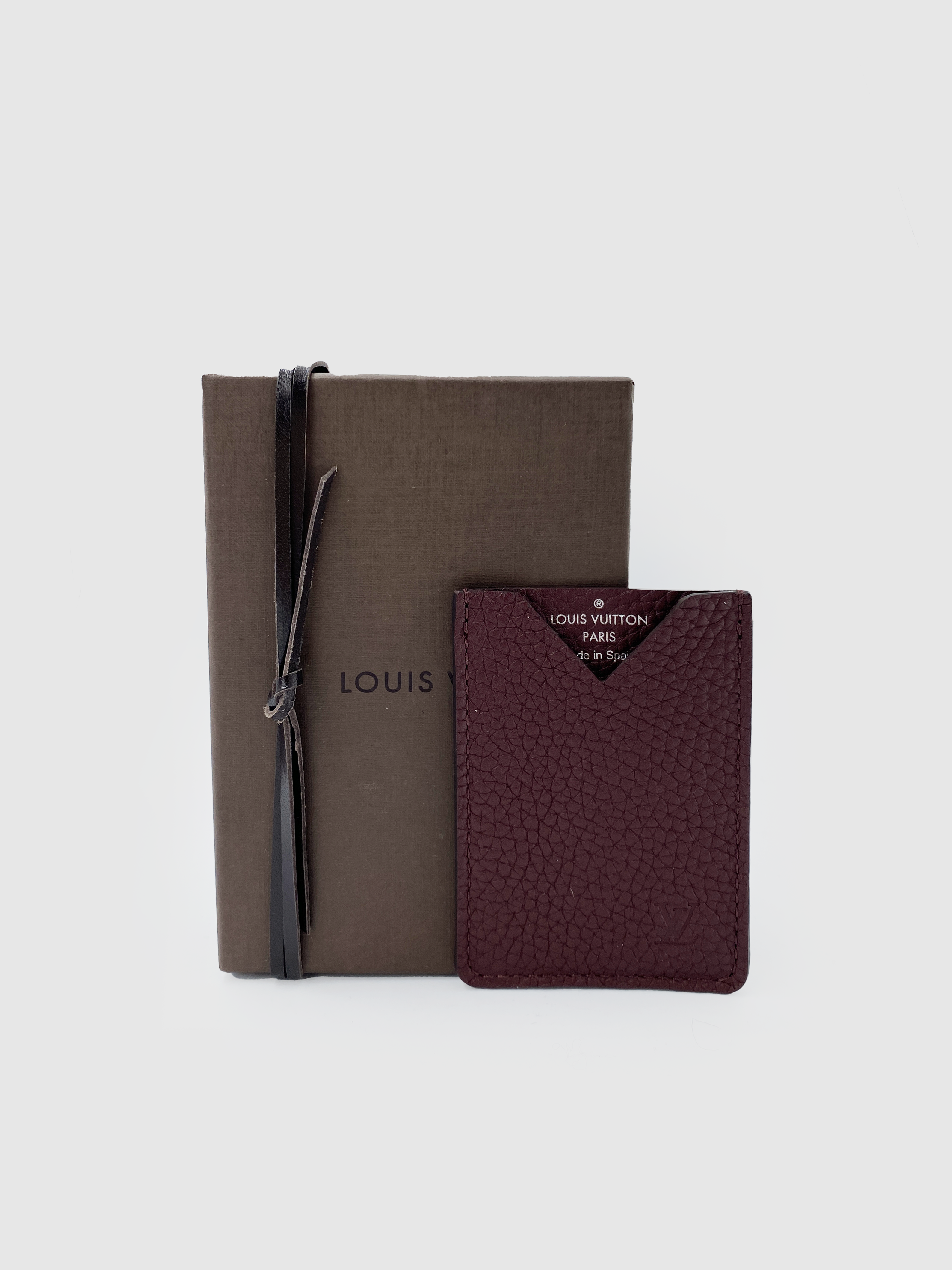 Louis Vuitton Burgundy Card Holder