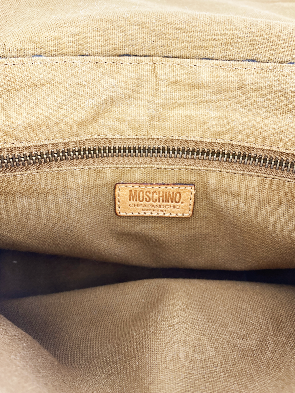 Moschino Black Crochet Shoulder Bag