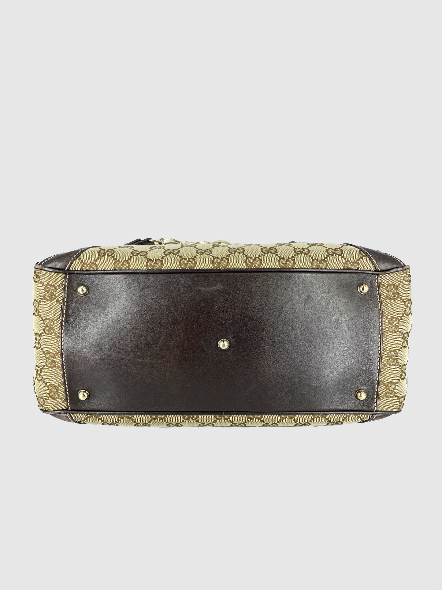 Gucci Satchel Guccissima Canvas Wave Handbag