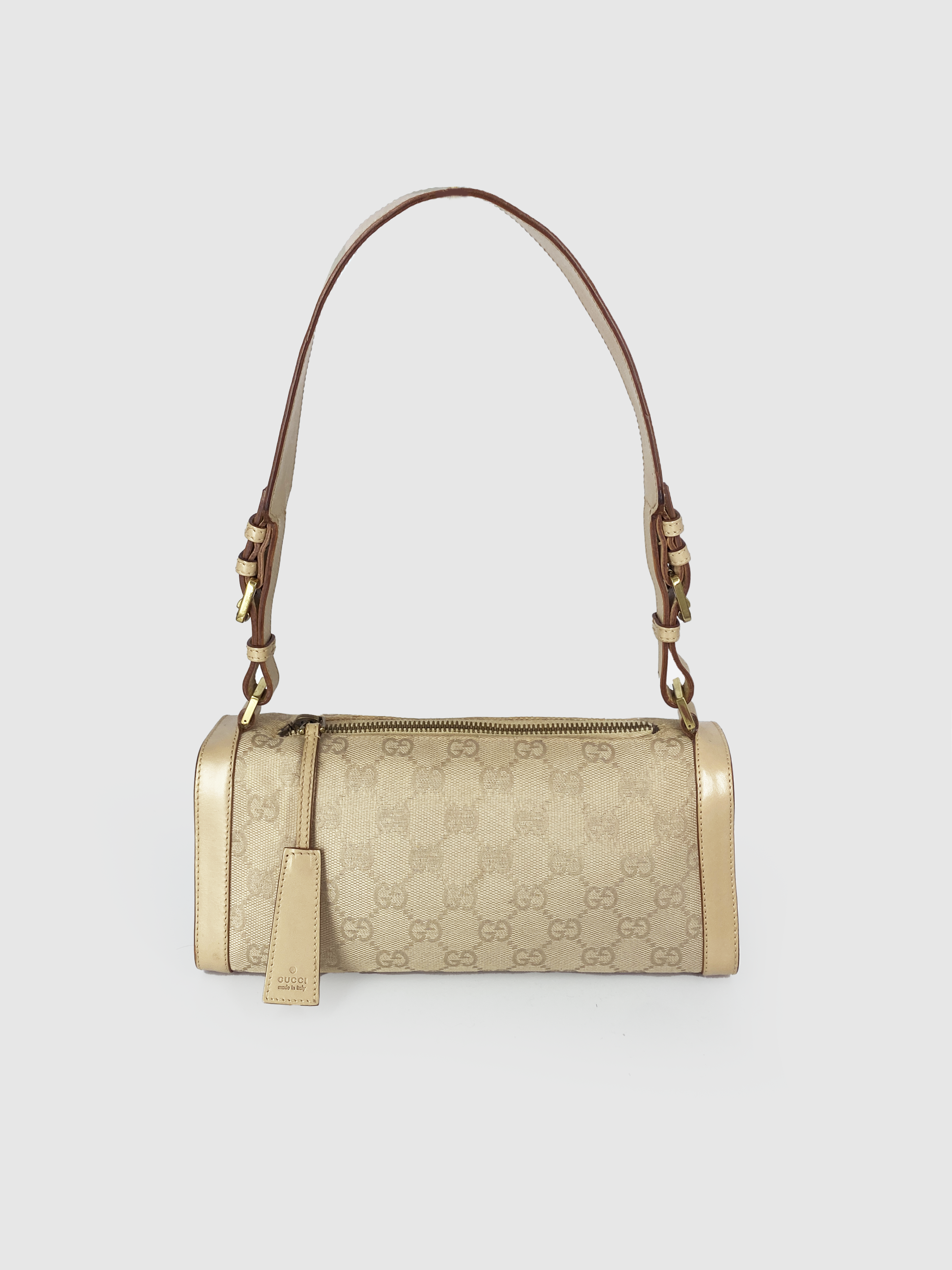Gucci Monogram Canvas Box Bag