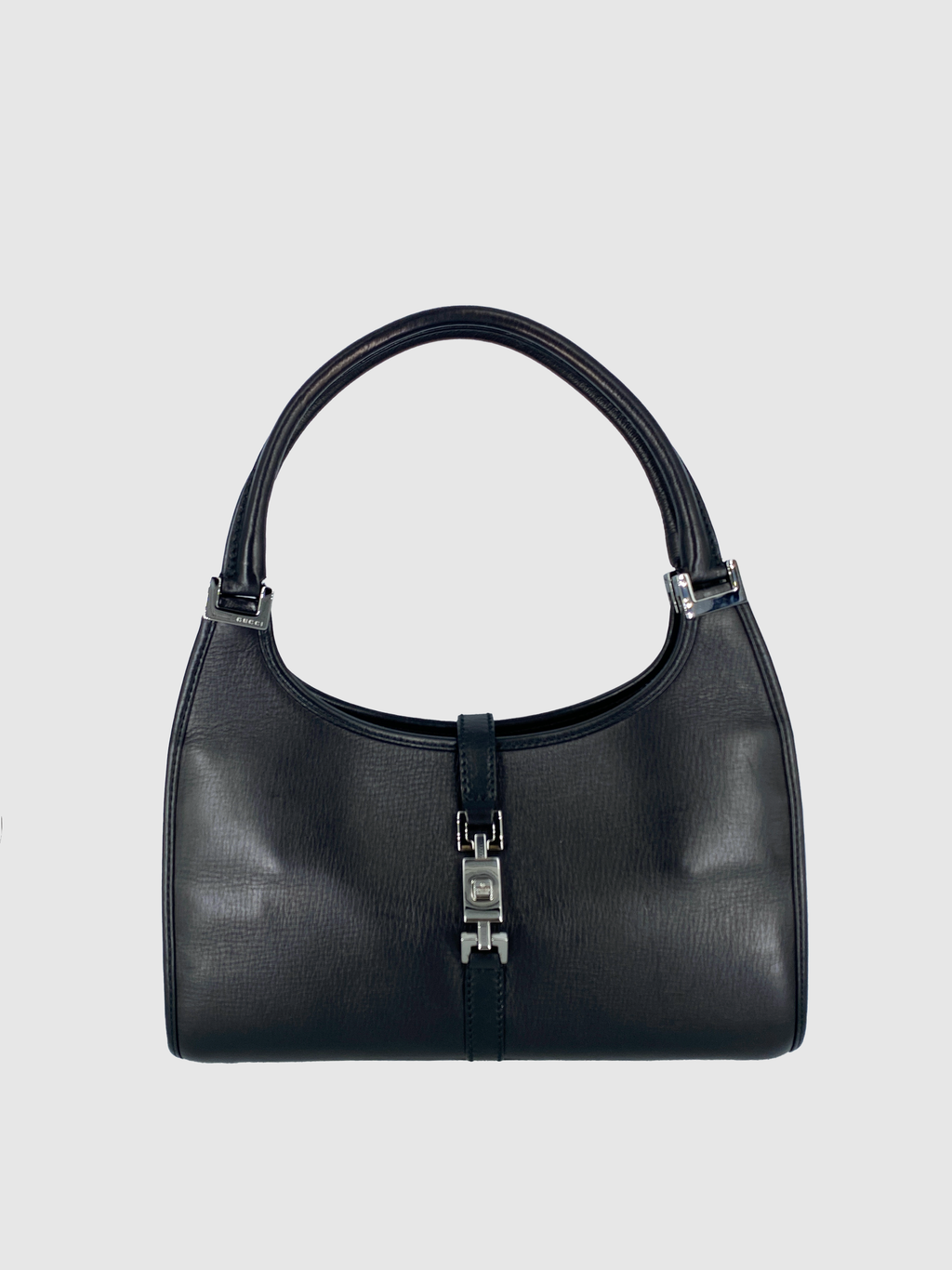 Gucci Black Leather Jackie