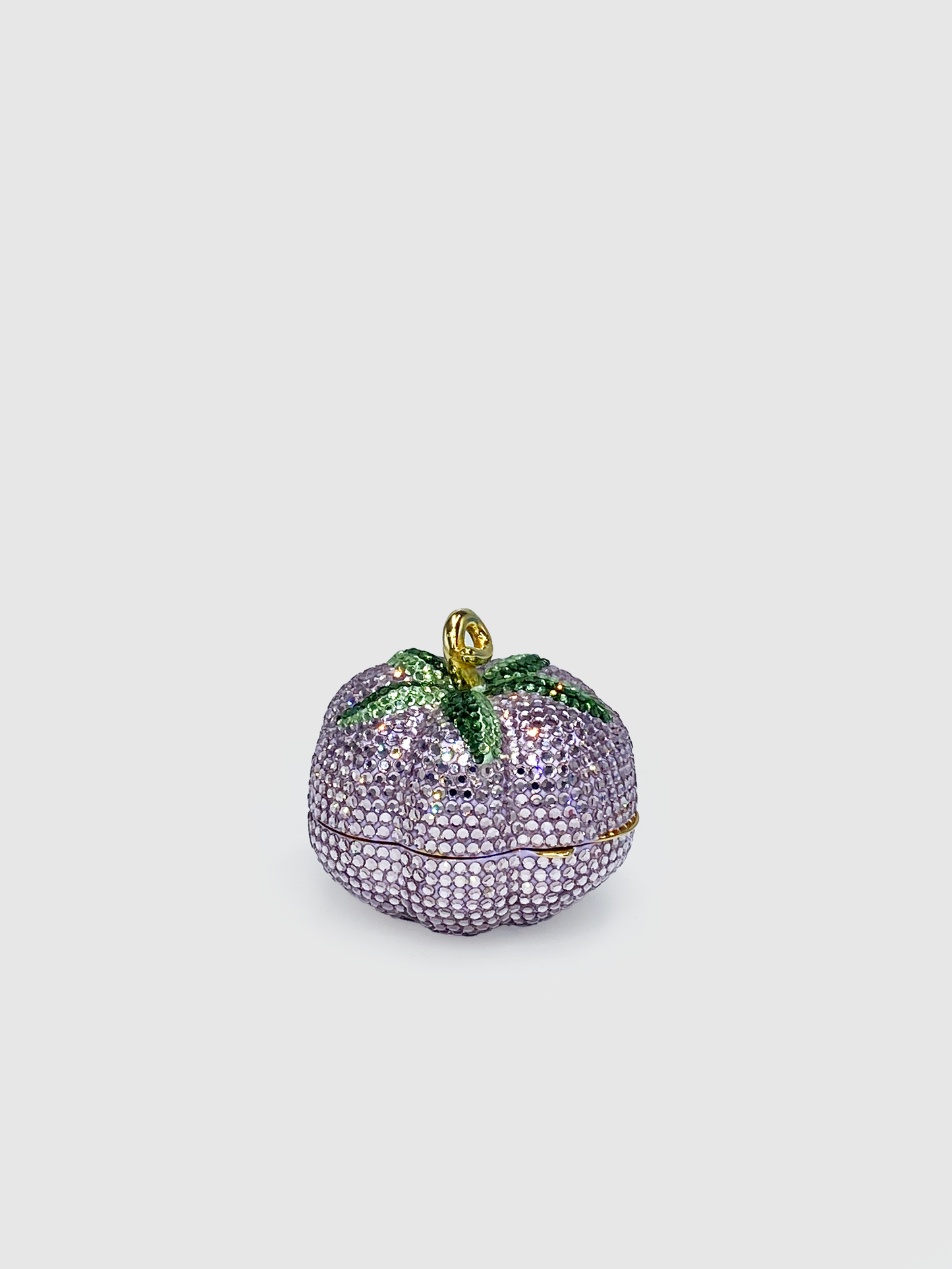 Judith Leiber Purple Mini Tomato Box