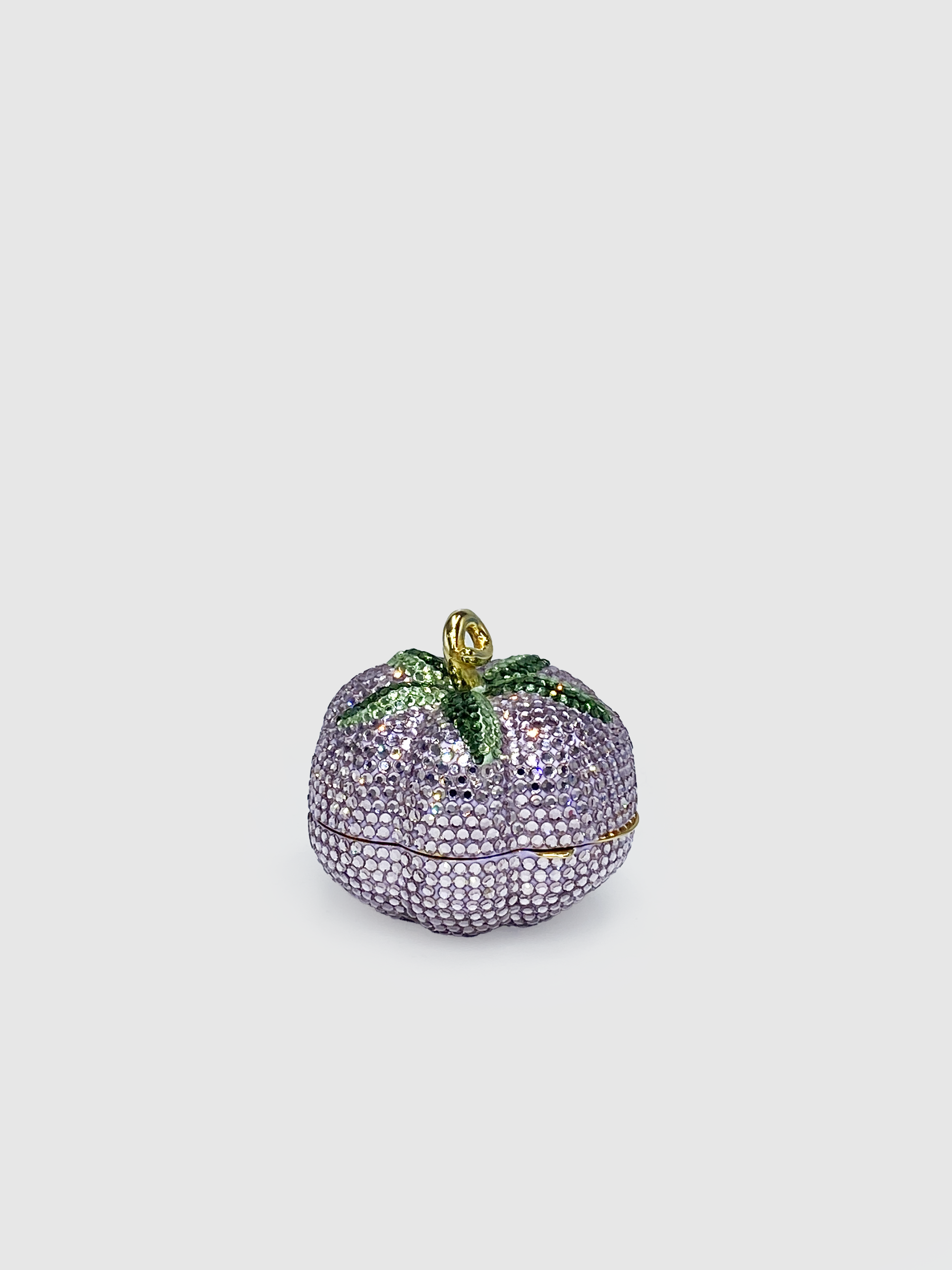 Judith Leiber Purple Mini Tomato Box
