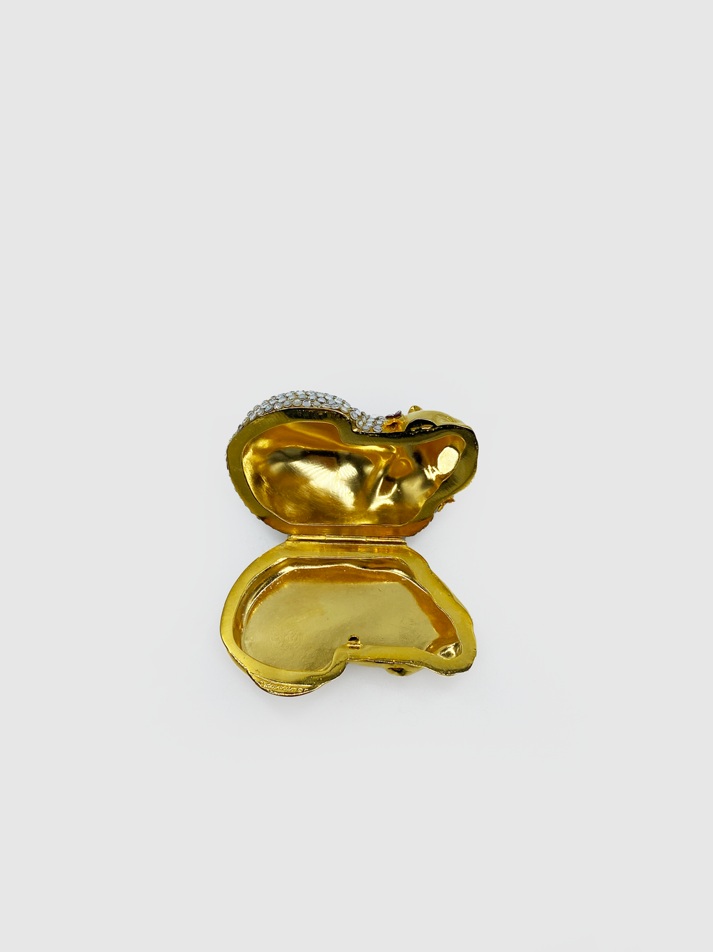 Judith Leiber Crystal Mini Cat Box