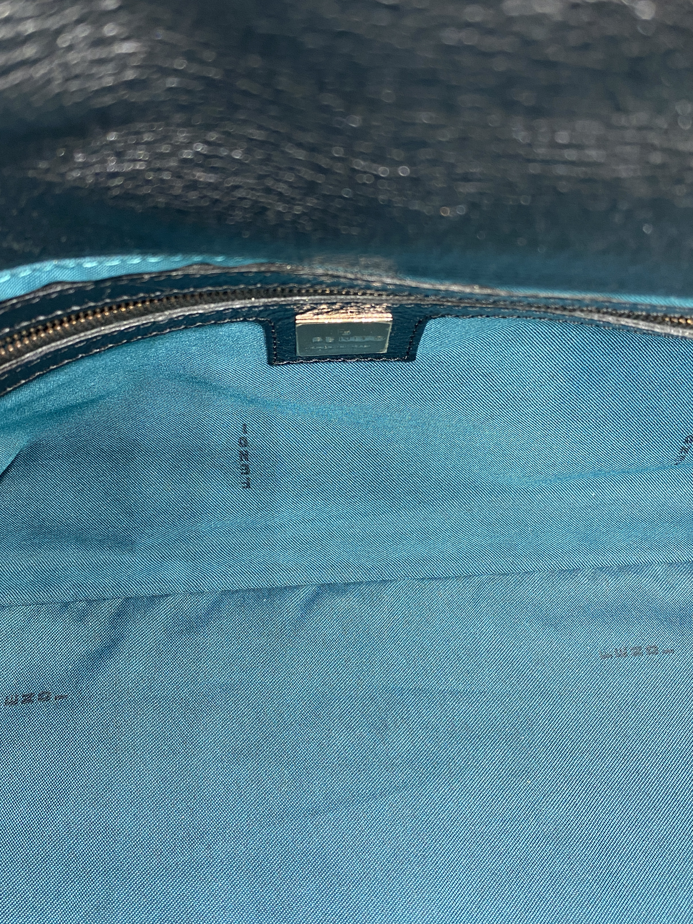 Fendi Black Mama Baguette