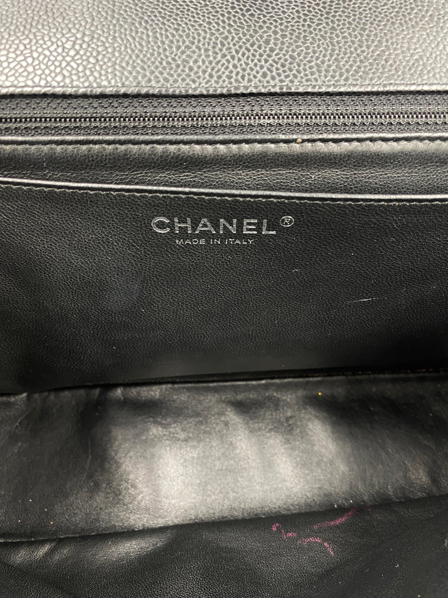Chanel Black Caviar Maxi Single Flap
