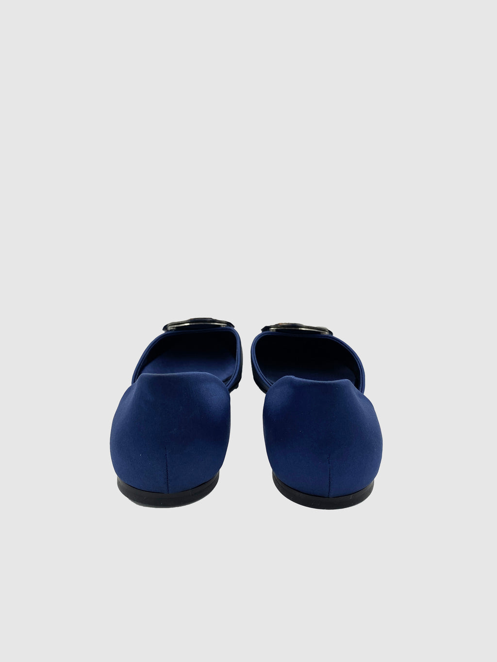 Roger Vivier Blue Saint Flat - Size 37