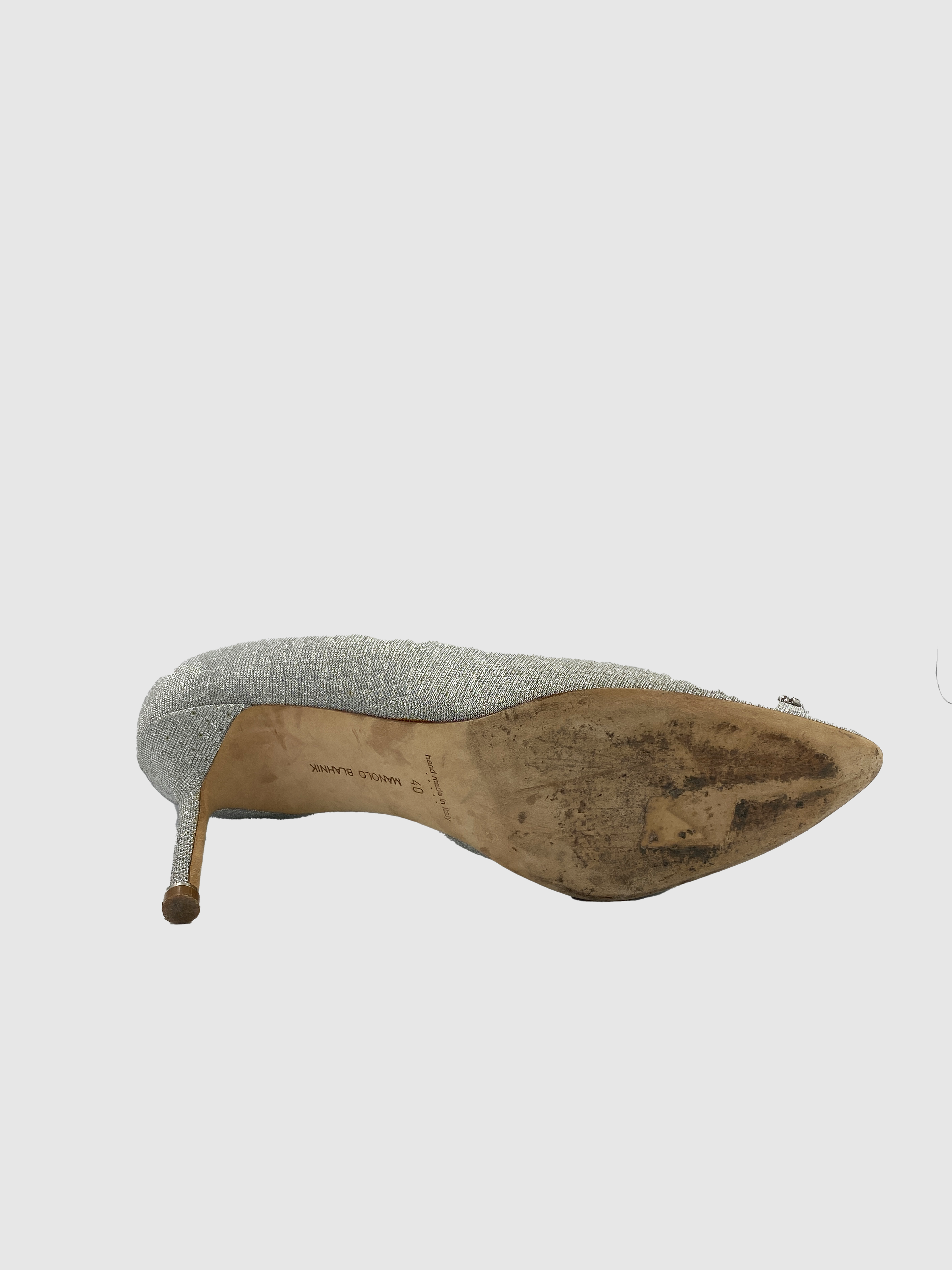 Glitter Evening Pumps - Size 40