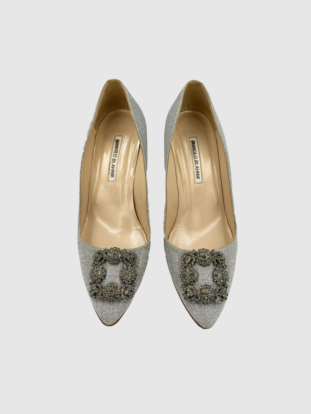 Glitter Evening Pumps - Size 40