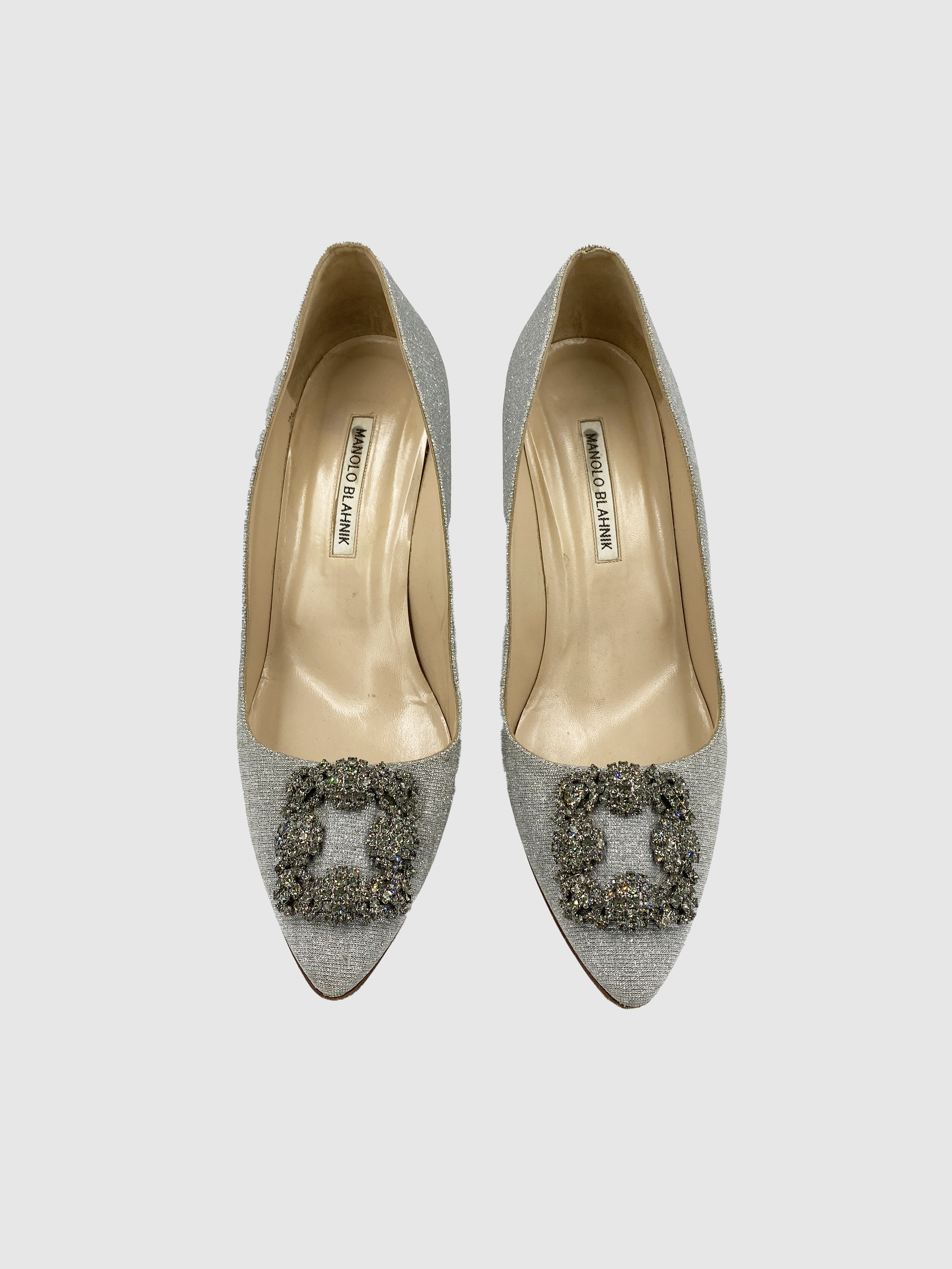 Glitter Evening Pumps - Size 40