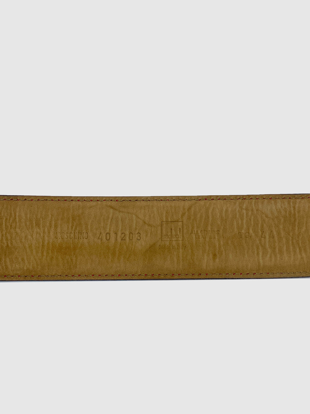 Heart "LOVE" Buckle Leather Belt - Size 44