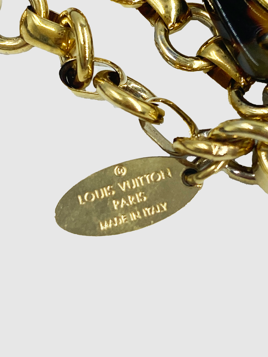 Louis Vuitton Brown Ecaille Insolence Bag Charm