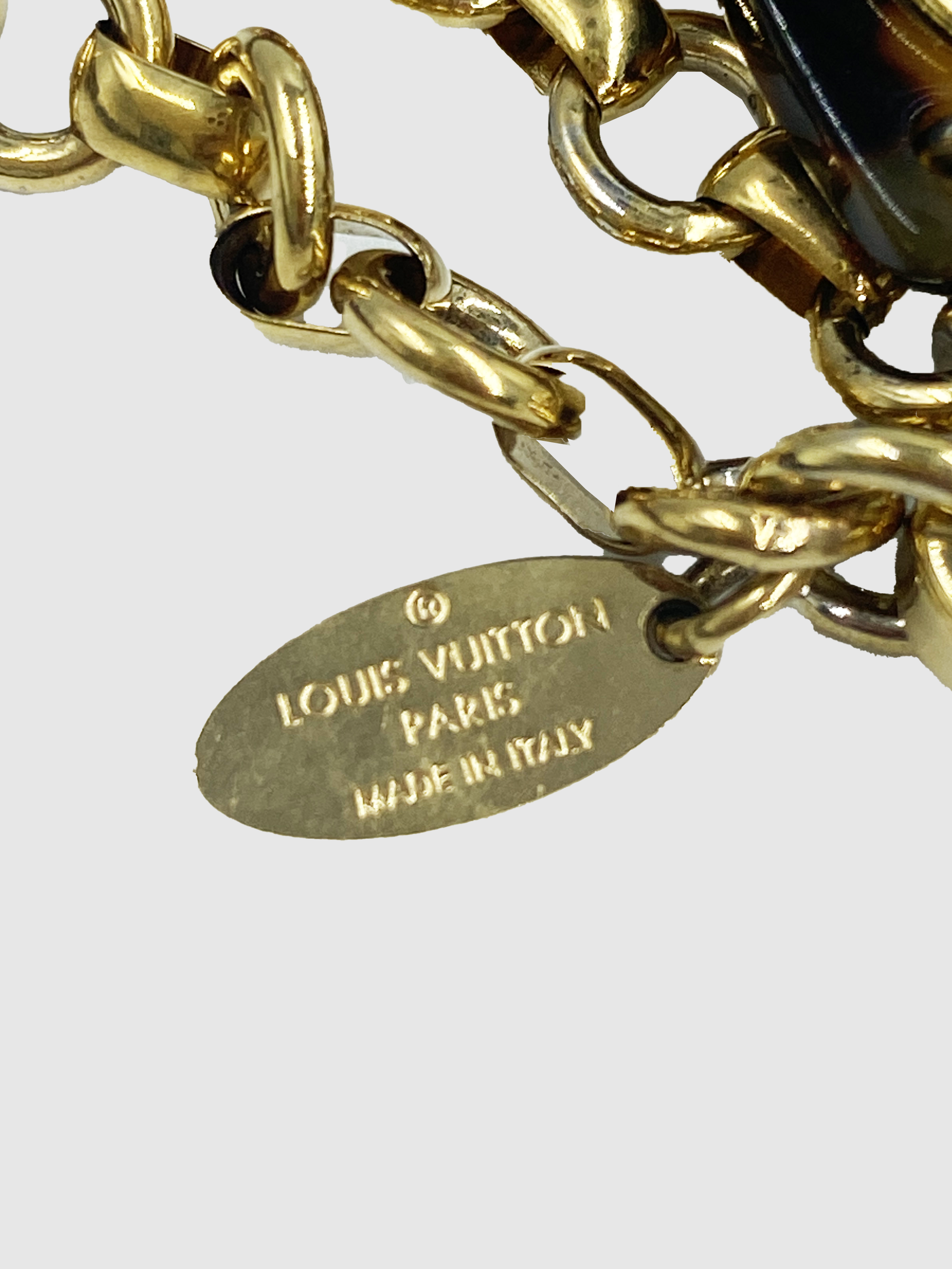 Louis Vuitton Brown Ecaille Insolence Bag Charm