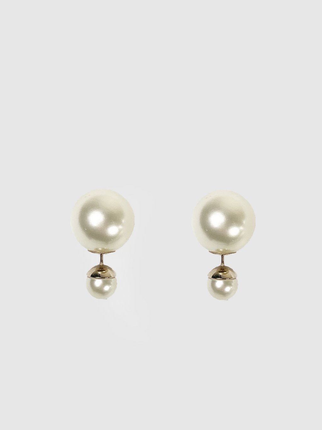 Christian Dior Pearl Tribales Earrings
