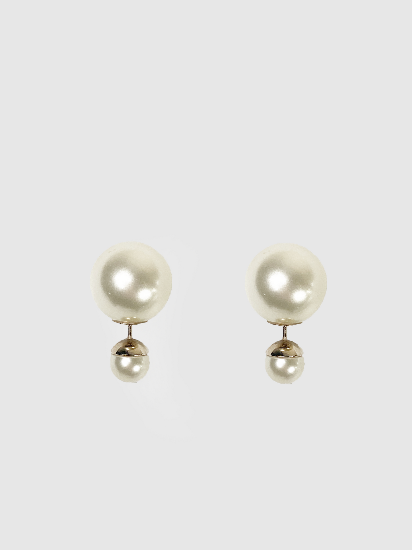 Christian Dior Pearl Tribales Earrings