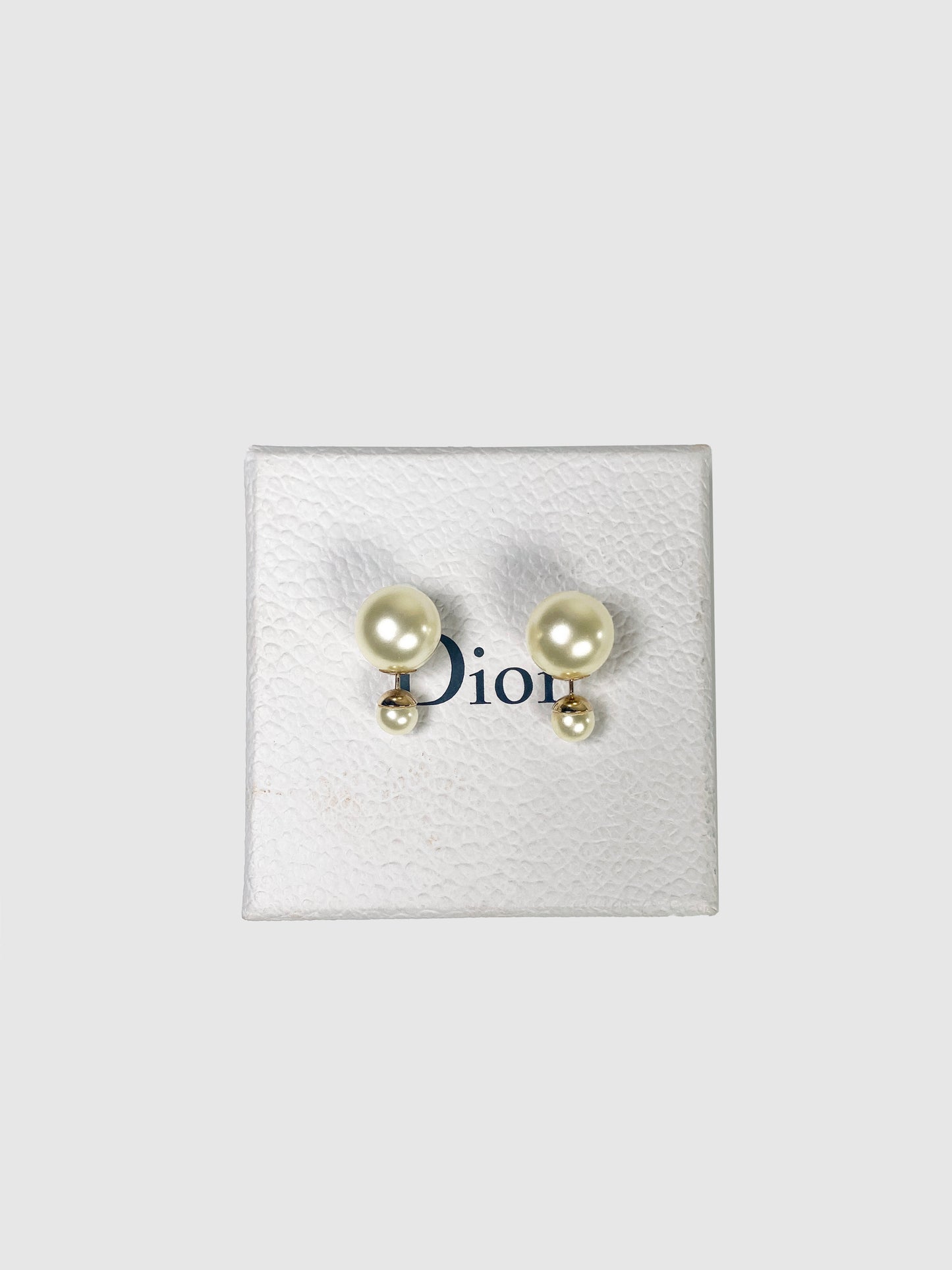 Christian Dior Pearl Tribales Earrings