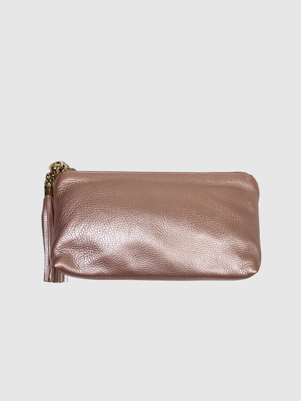 Gucci Sienna Metallic Pink Clutch