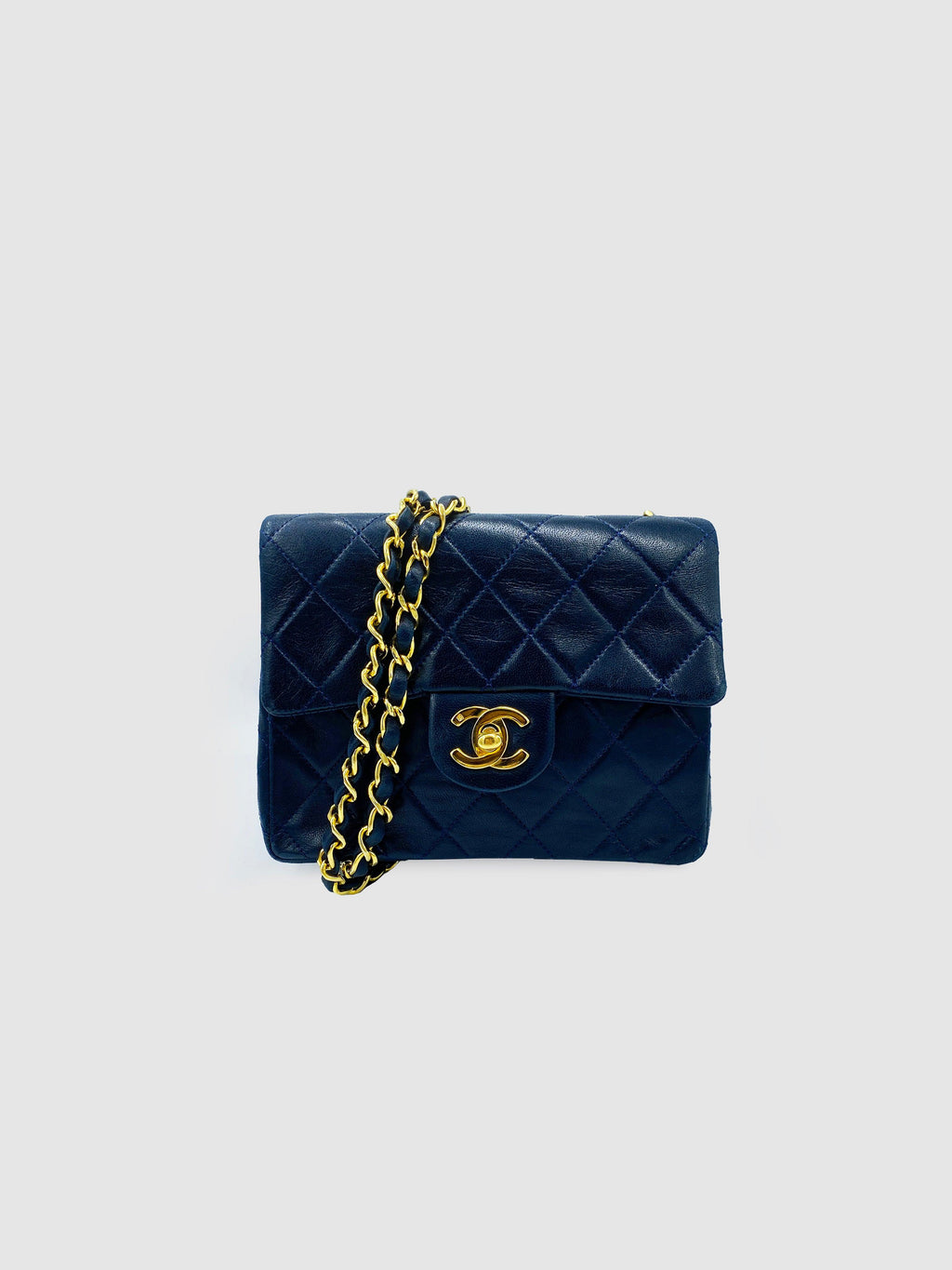 Chanel "Mini Classic Square Flap" - Second Nature Boutique