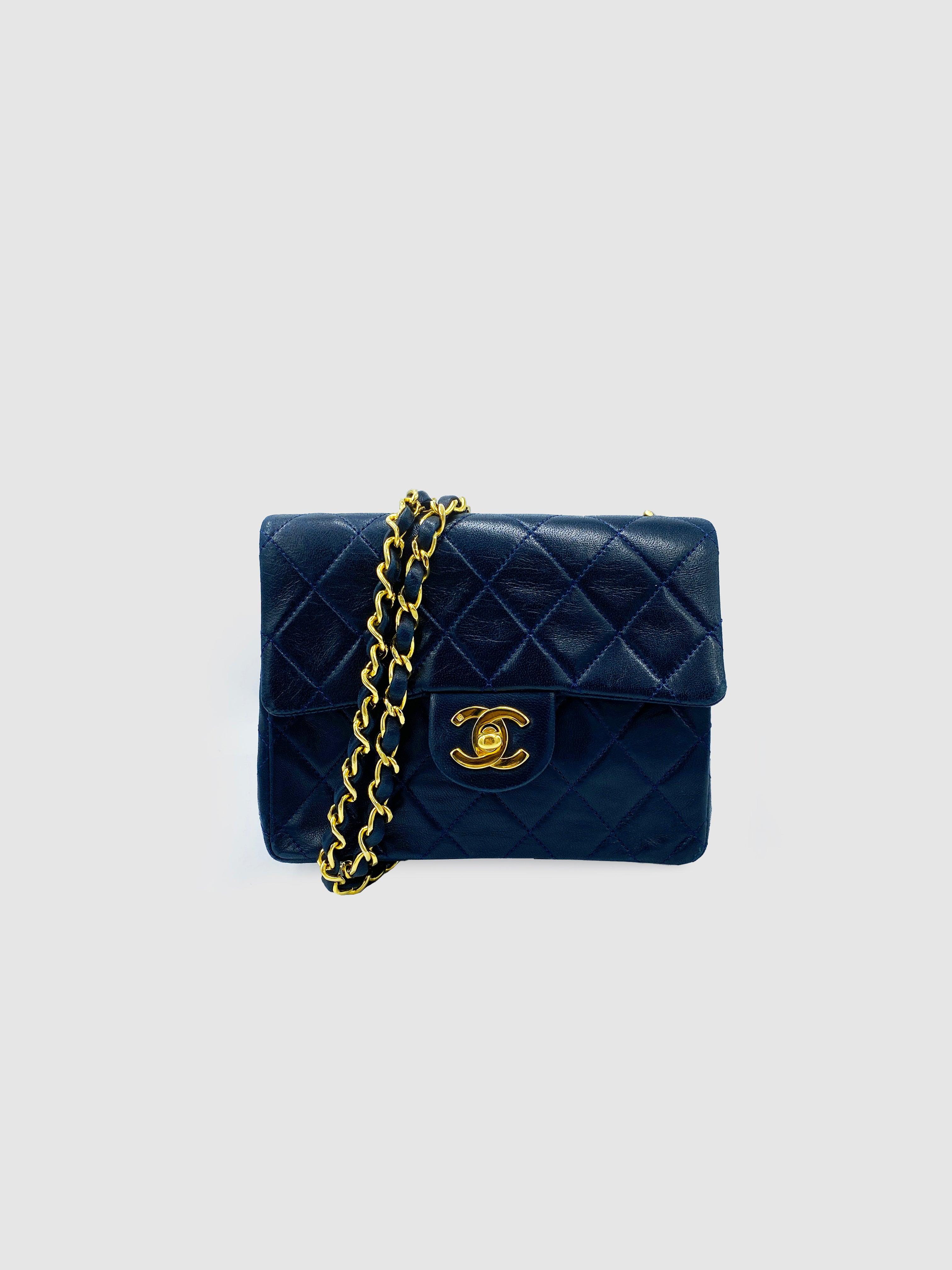 Chanel "Mini Classic Square Flap" - Second Nature Boutique