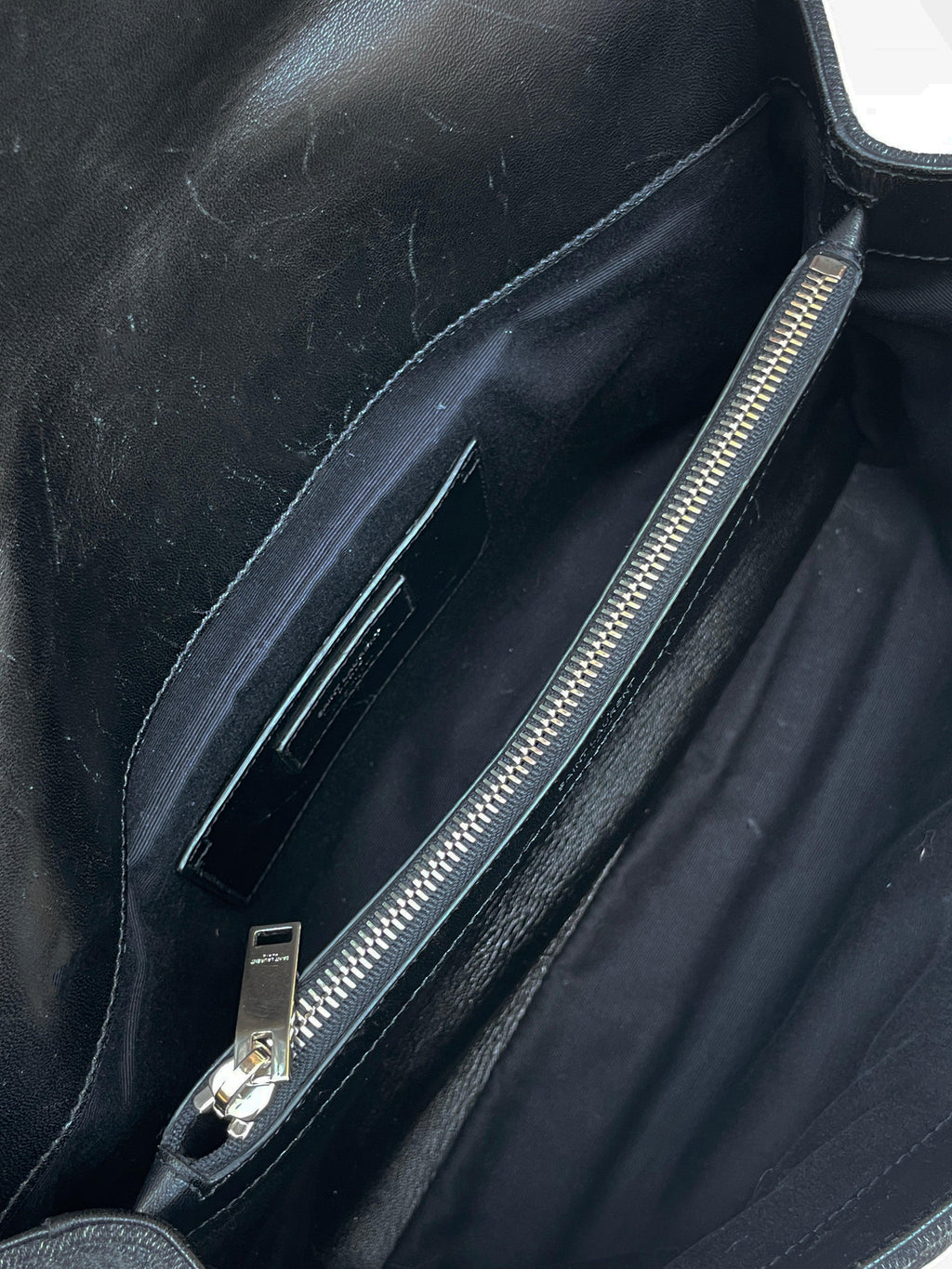 Saint Laurent Denim Chevron - Second Nature Boutique