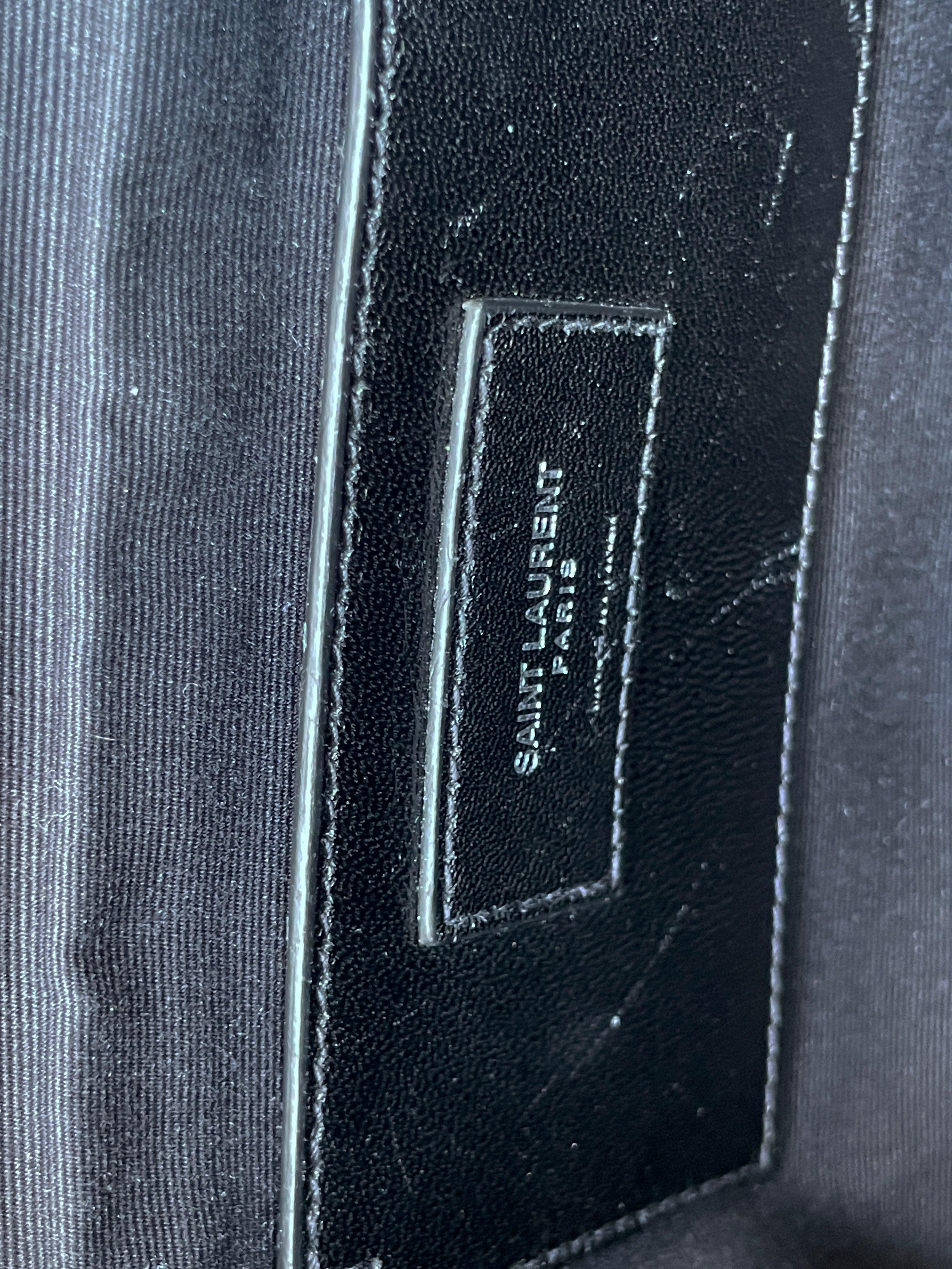 Saint Laurent Denim Chevron - Second Nature Boutique