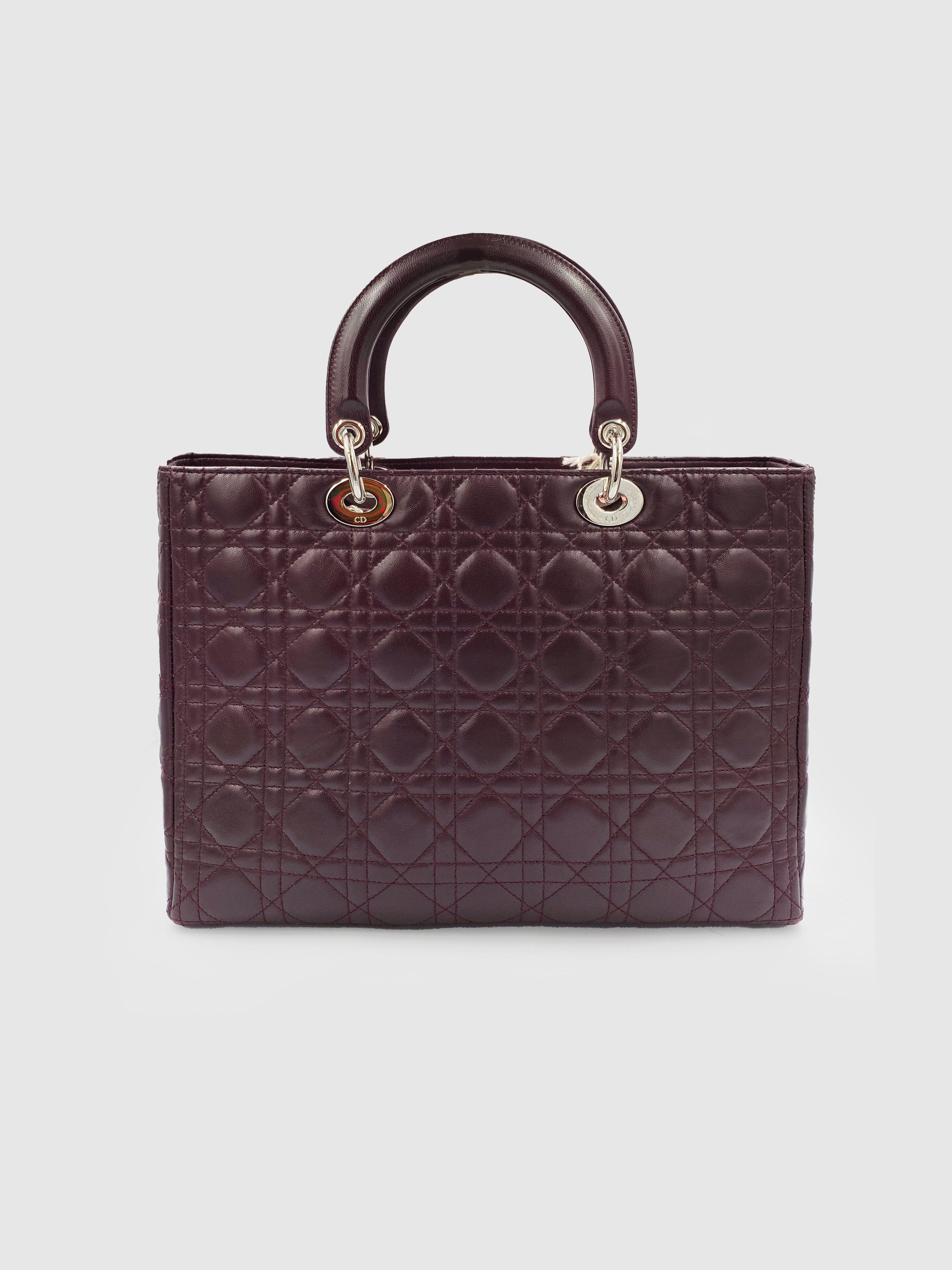 Dior "Lady Dior" - Second Nature Boutique