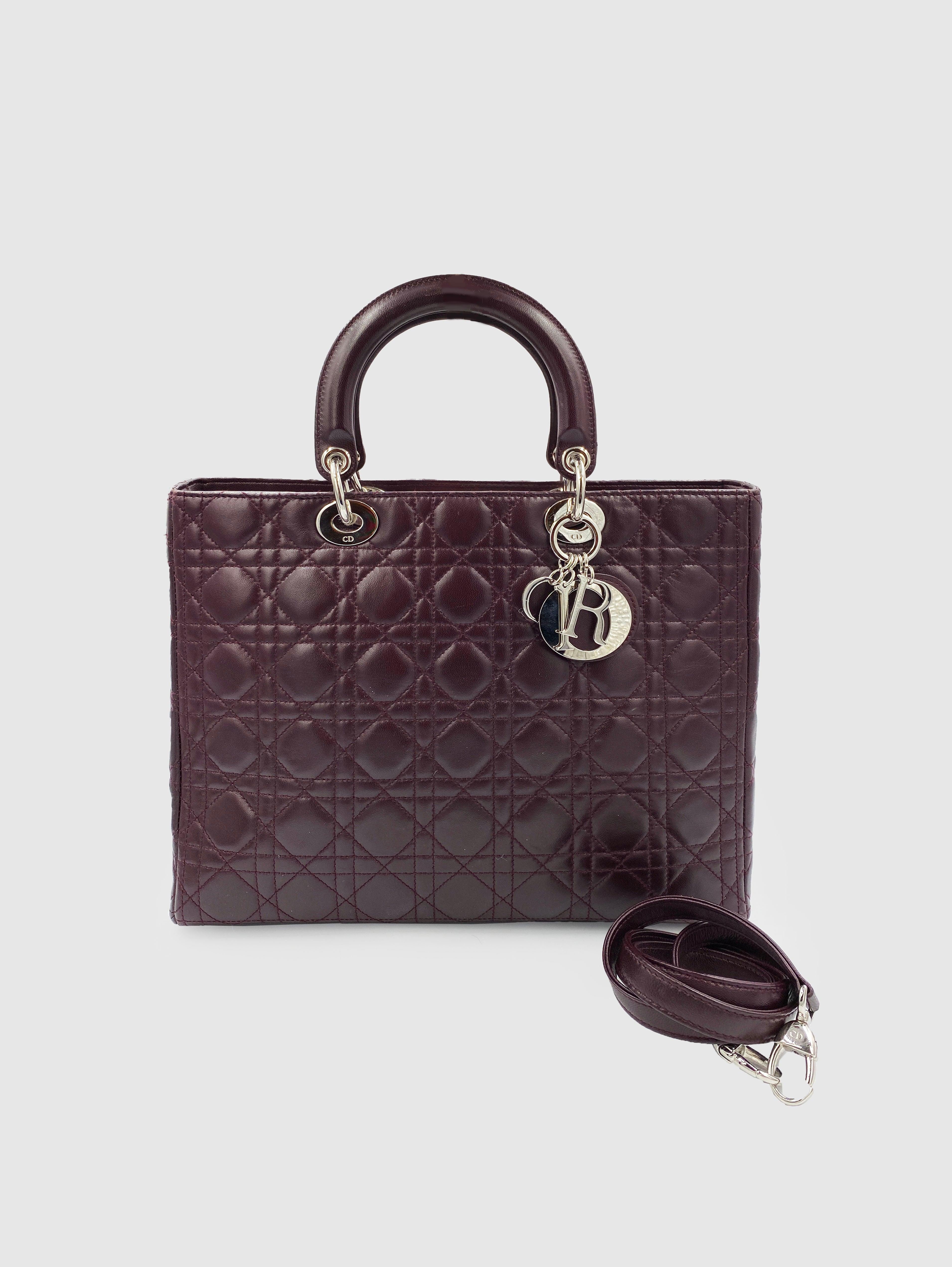 Dior "Lady Dior" - Second Nature Boutique