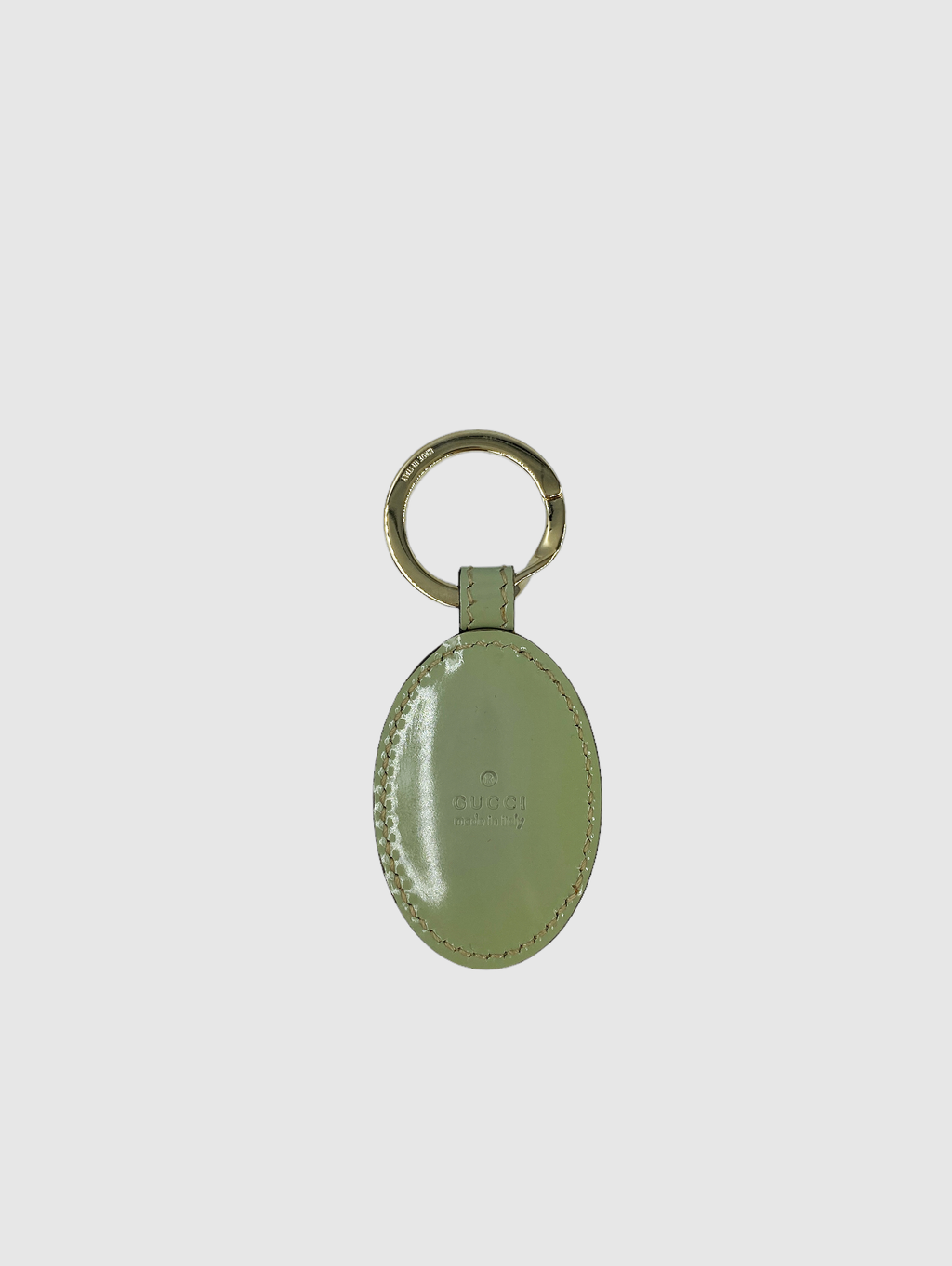 Patent Leather Keychain
