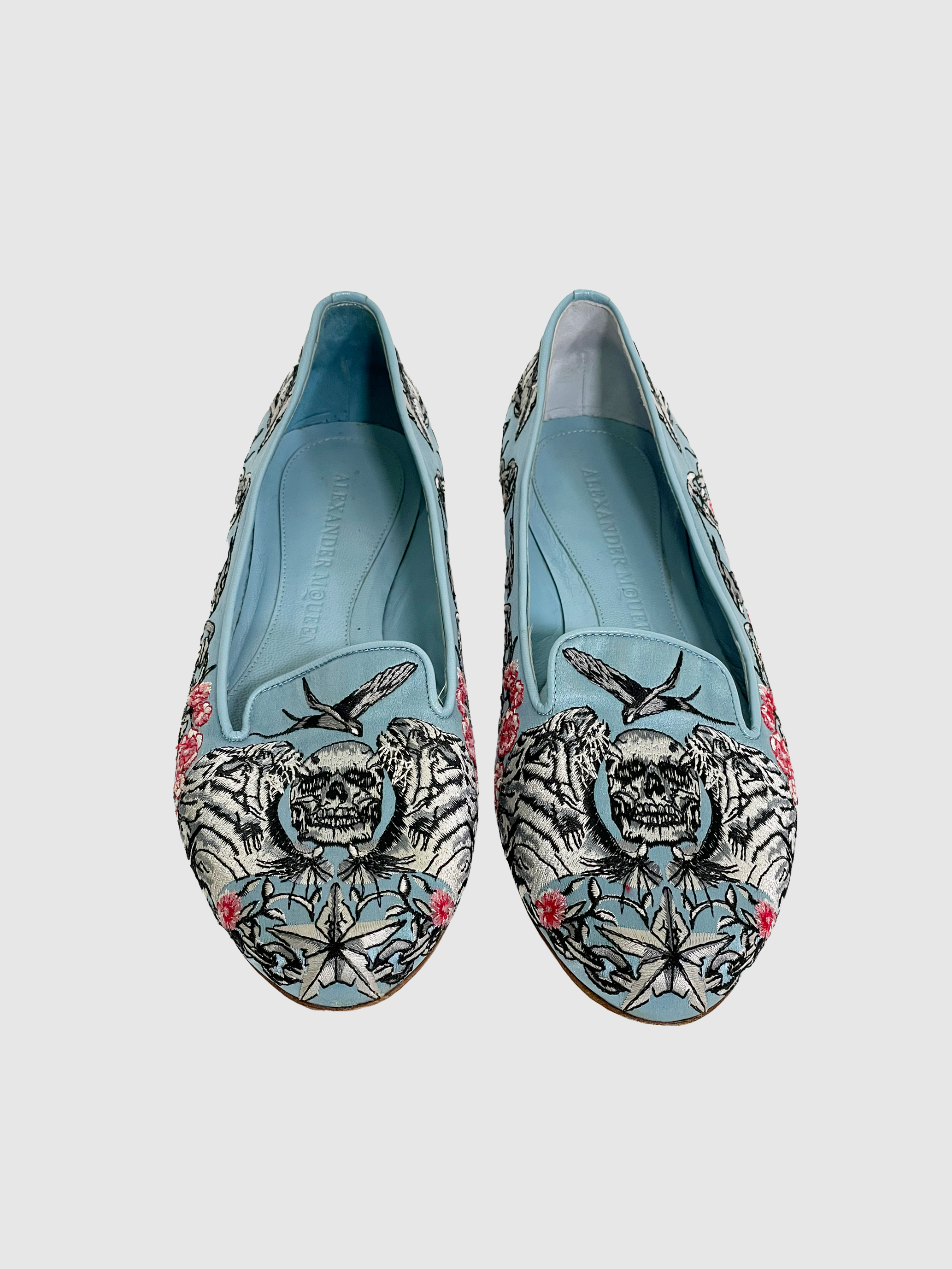 Alexander McQueen Skull Saint Loafer - Size 38