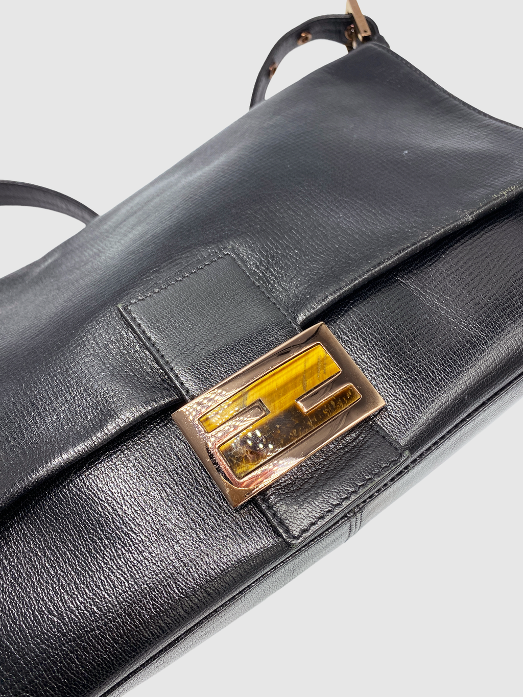 Fendi Black Mama Baguette