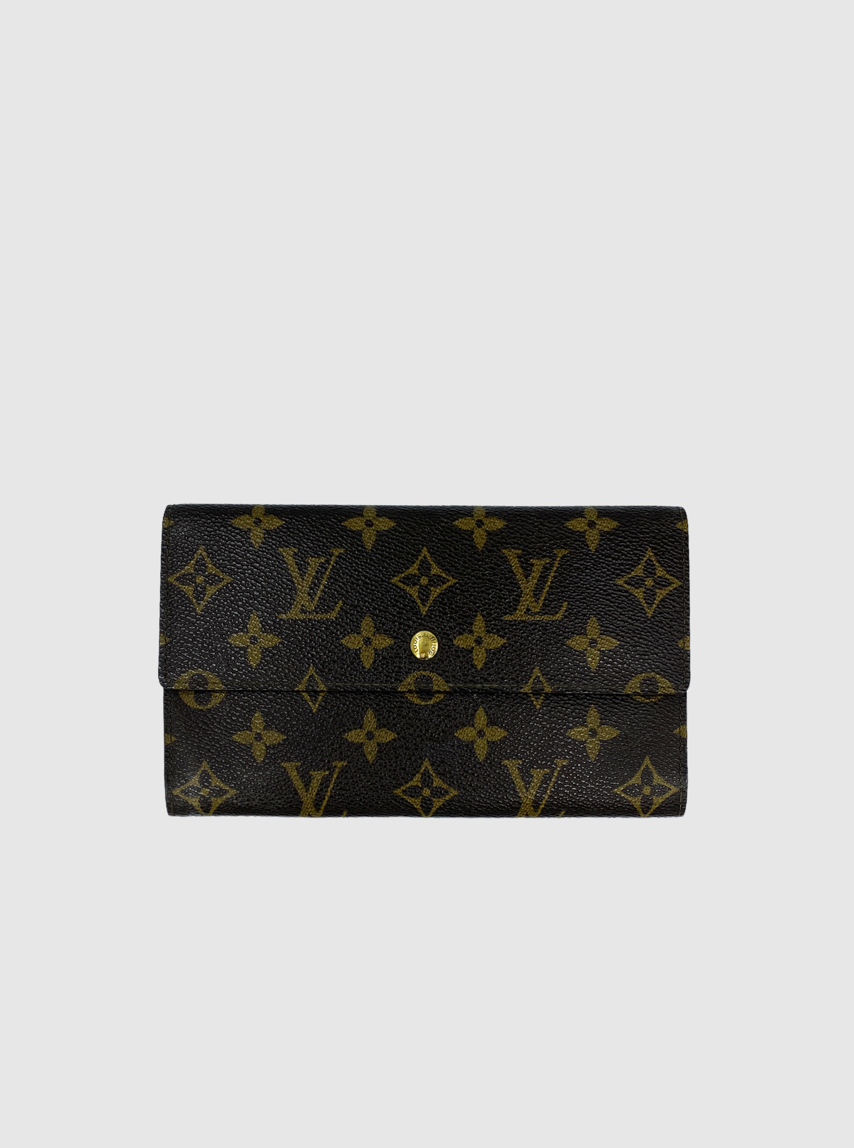 Louis Vuitton Brown Monogram Wallet